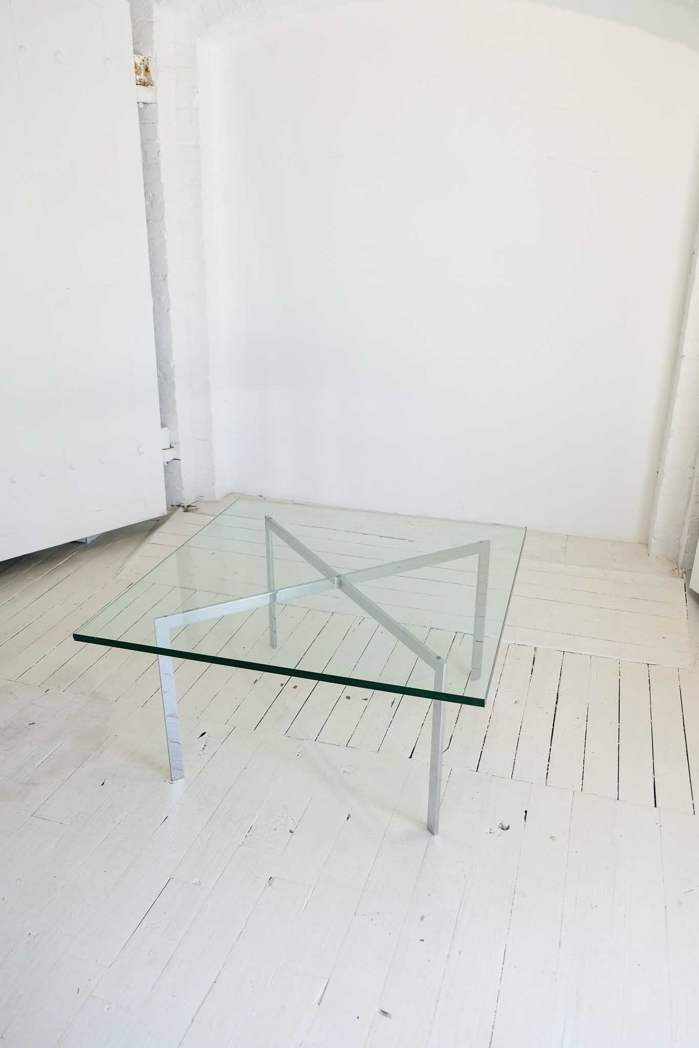Knoll Barcelona Table Glass Table