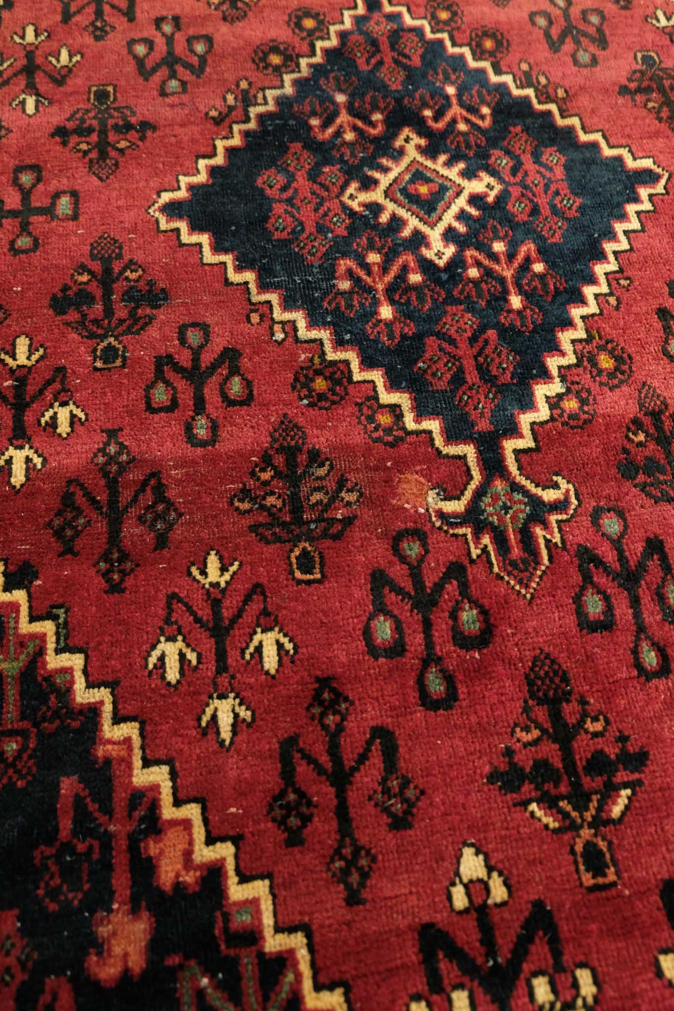 Knotted Persian Area Rug 4'6" x 7'2"