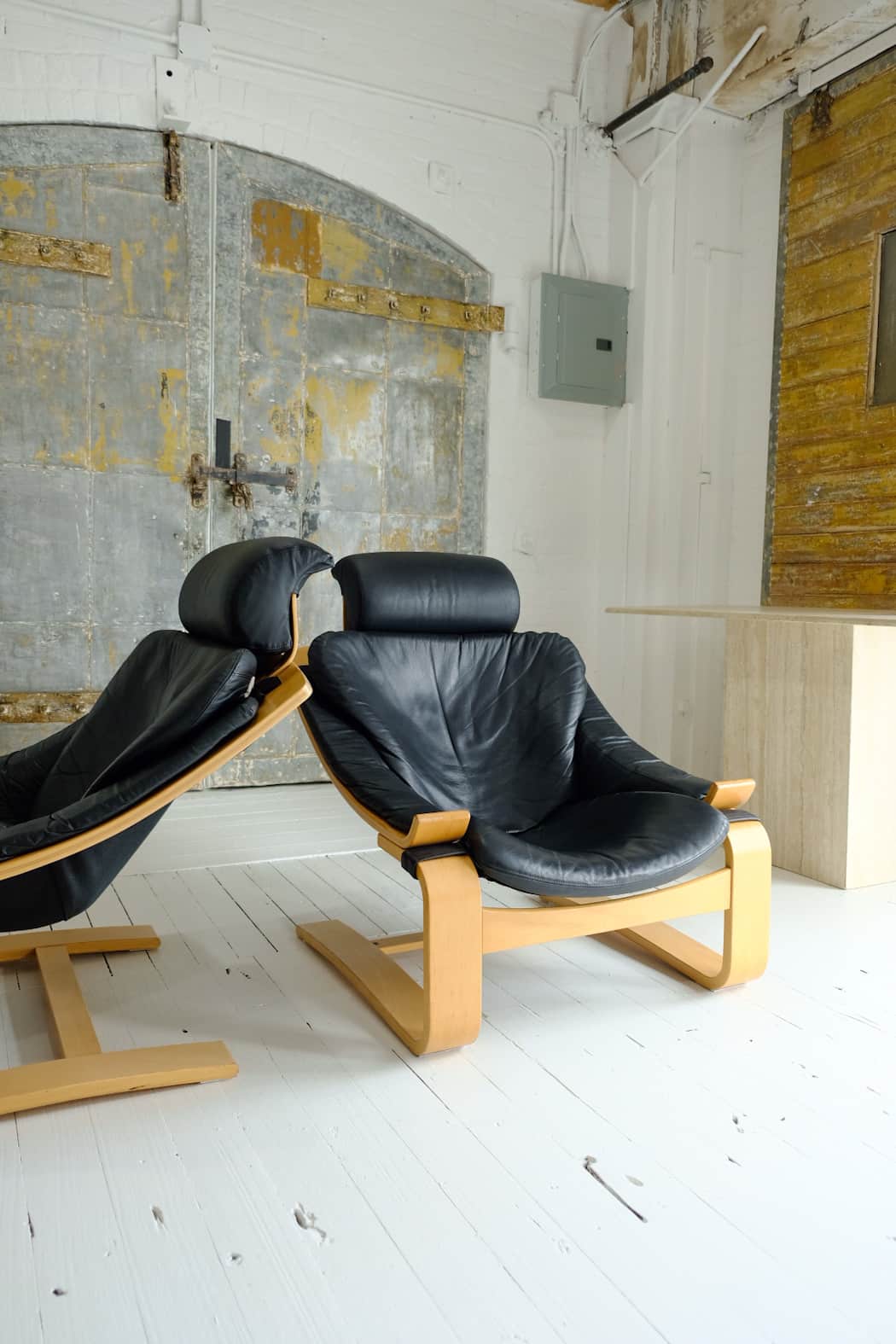 Black Kroken Lounge Chair by Ake Fribytter