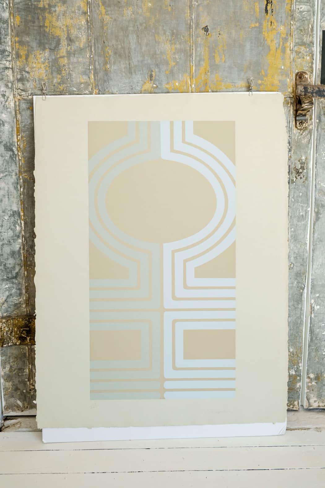 Chryssa VardeaMavromichali Gates to Times Square Silkscreen renewfinds