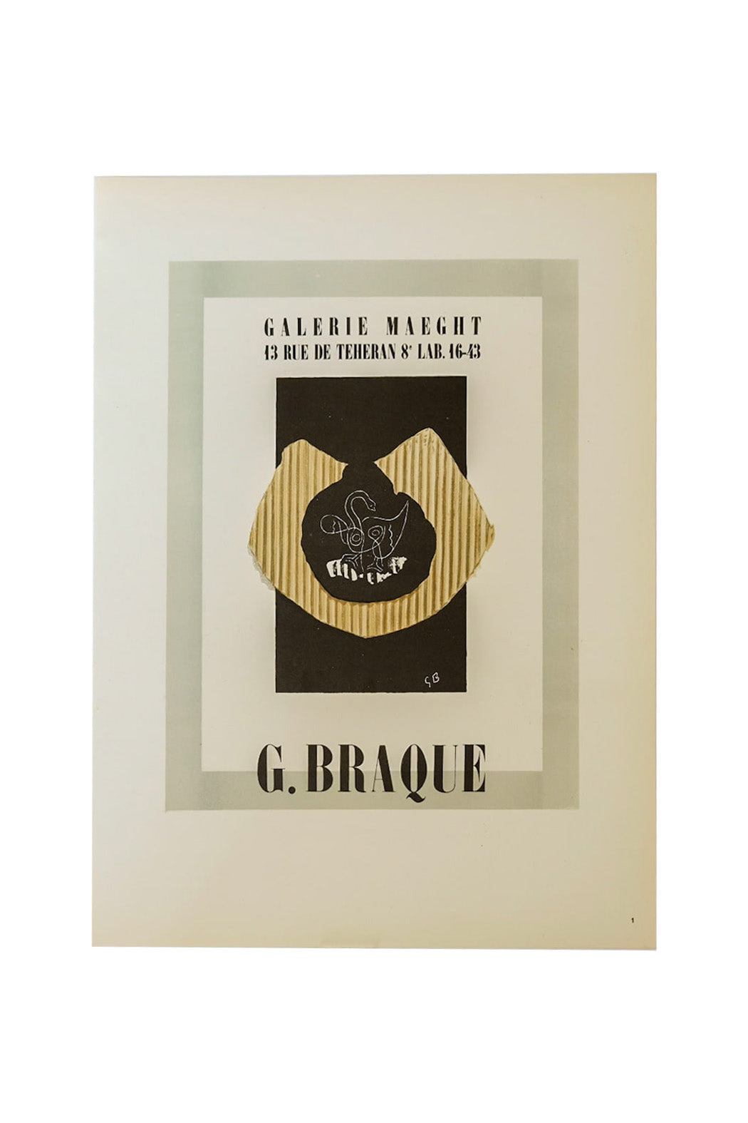 Georges Braque Galerie Maeght Page 1