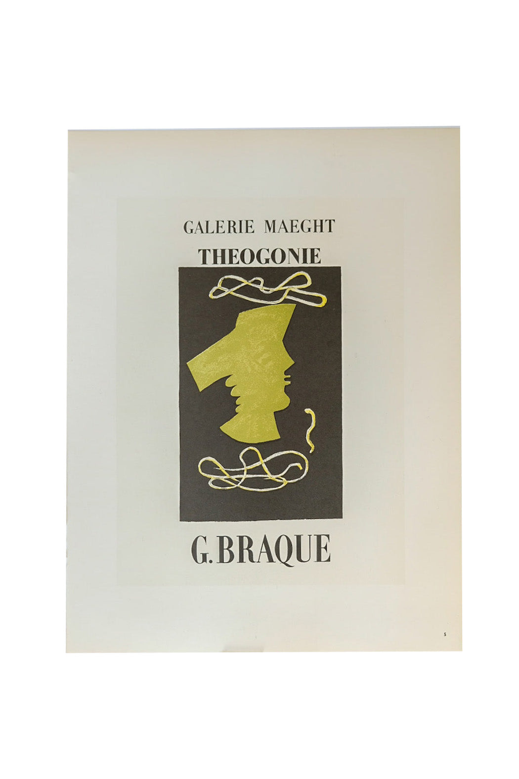 Georges Braque Galerie Maeght Theogonie Page 5