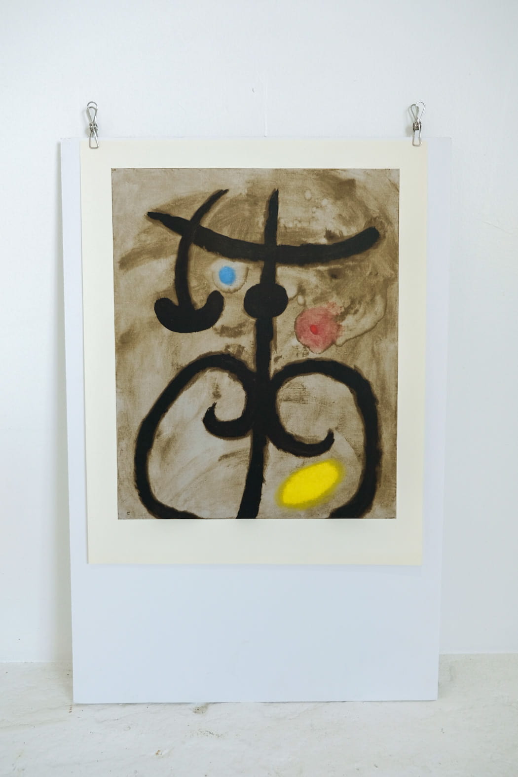 Joan Miro FEMME ASSISE III/V Plate #11