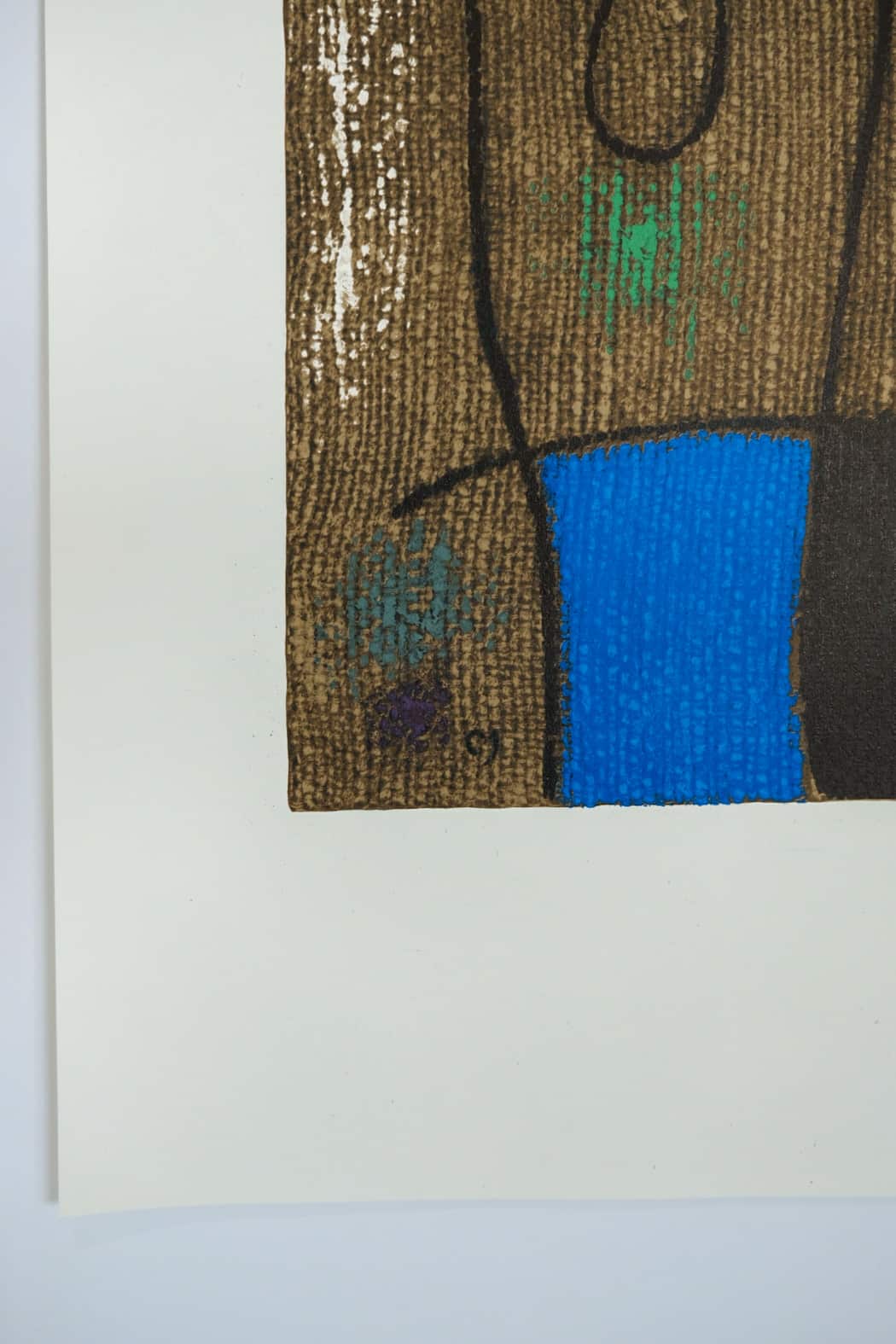 Joan Miro FEMME ET OISEAU VII/X Plate #20