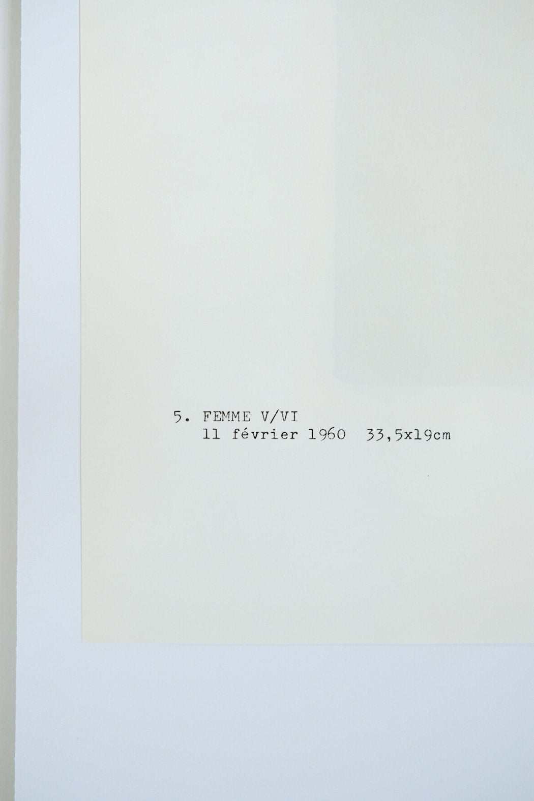 Joan Miro FEMME V/VI Plate #5