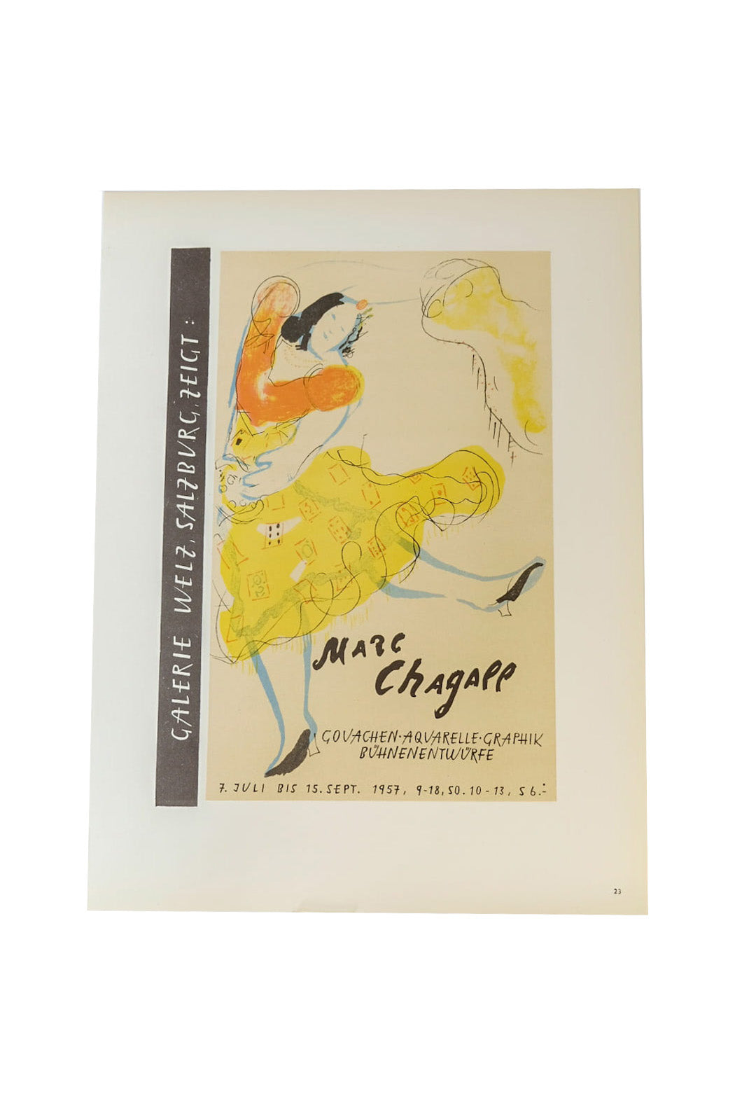 Marc Chagall Galerie Welz Salzburg Page 23