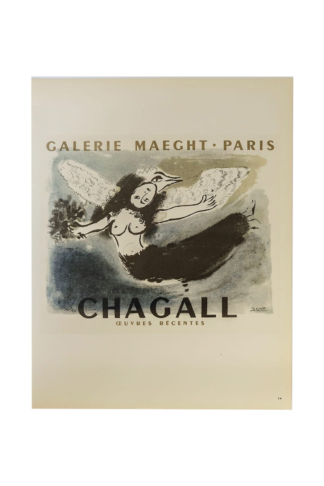 Marc Chagall Oeuvres Recentes Galerie Maeght Page 14