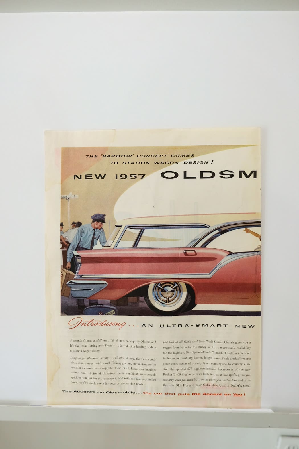 New 1957 Oldsmobile Print Ad
