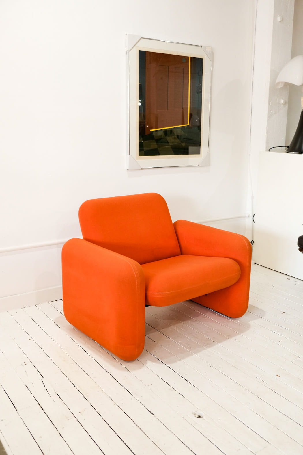 Vintage Ray Wilkes Chiclet Club Chair for Herman Miller