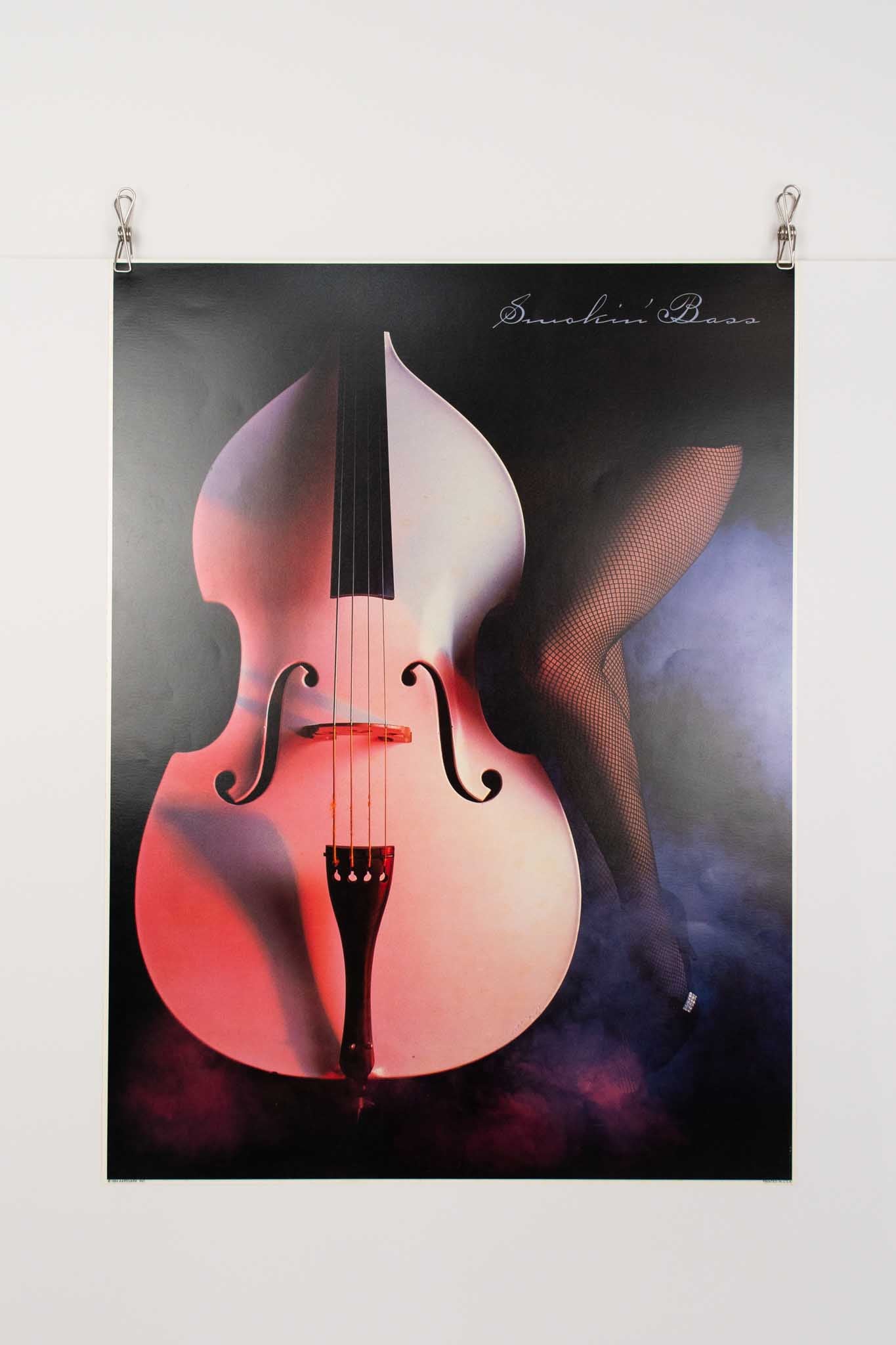 Aardvark 1984 "Smokin' Bass" Print