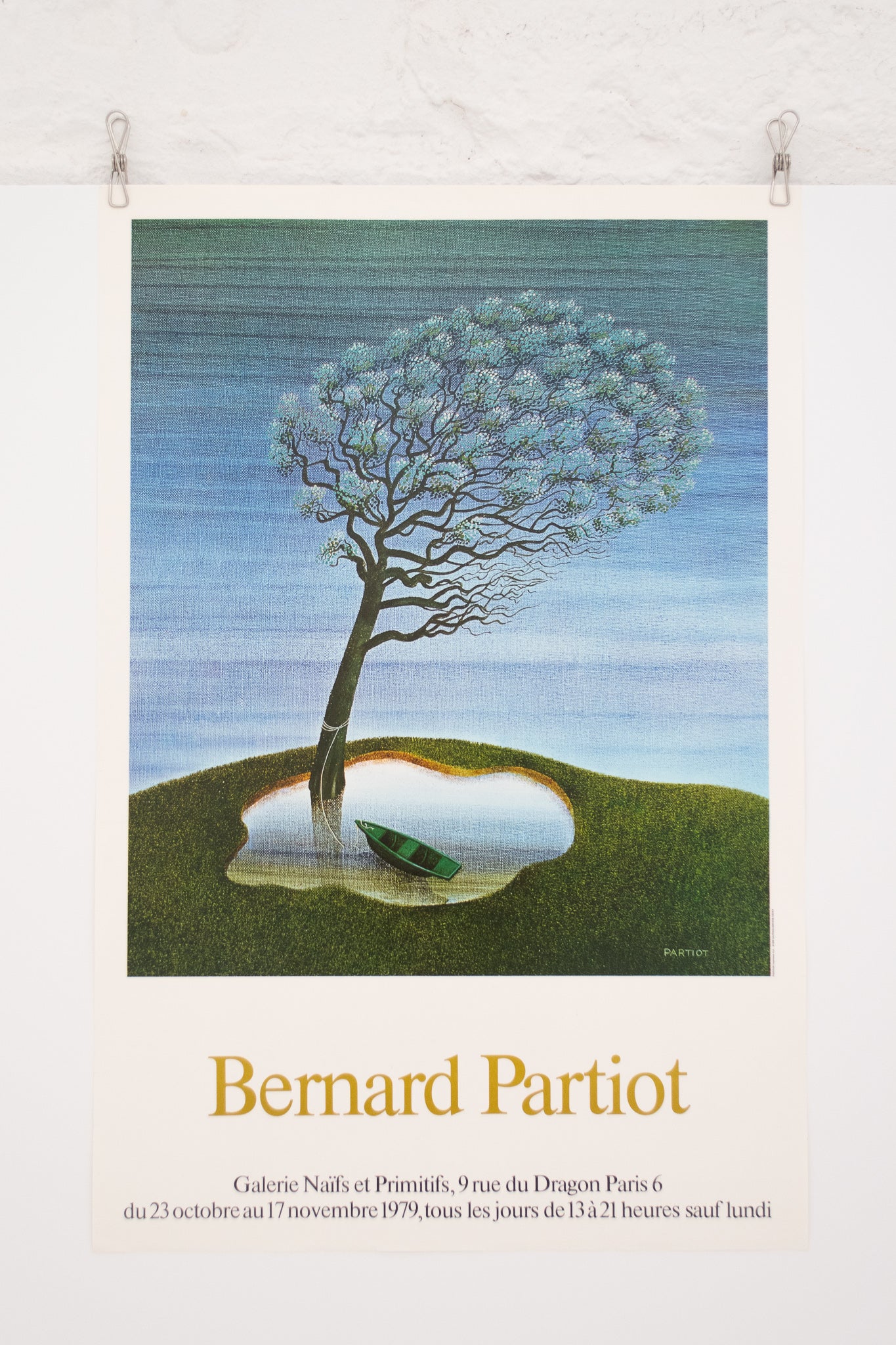 Bernard Partiot "Galerie Naifs et Primitifs" Print