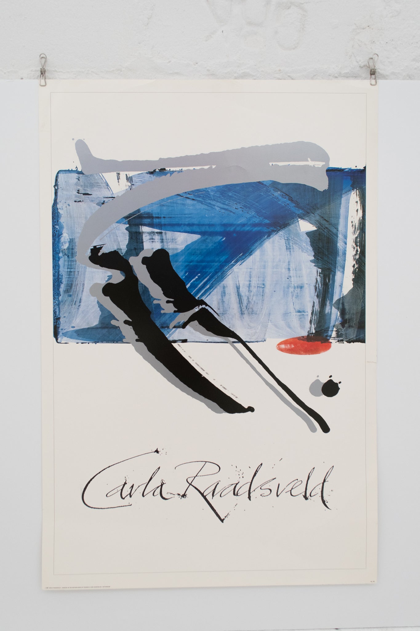 Carla Raadsveld 1987 Abstract Print