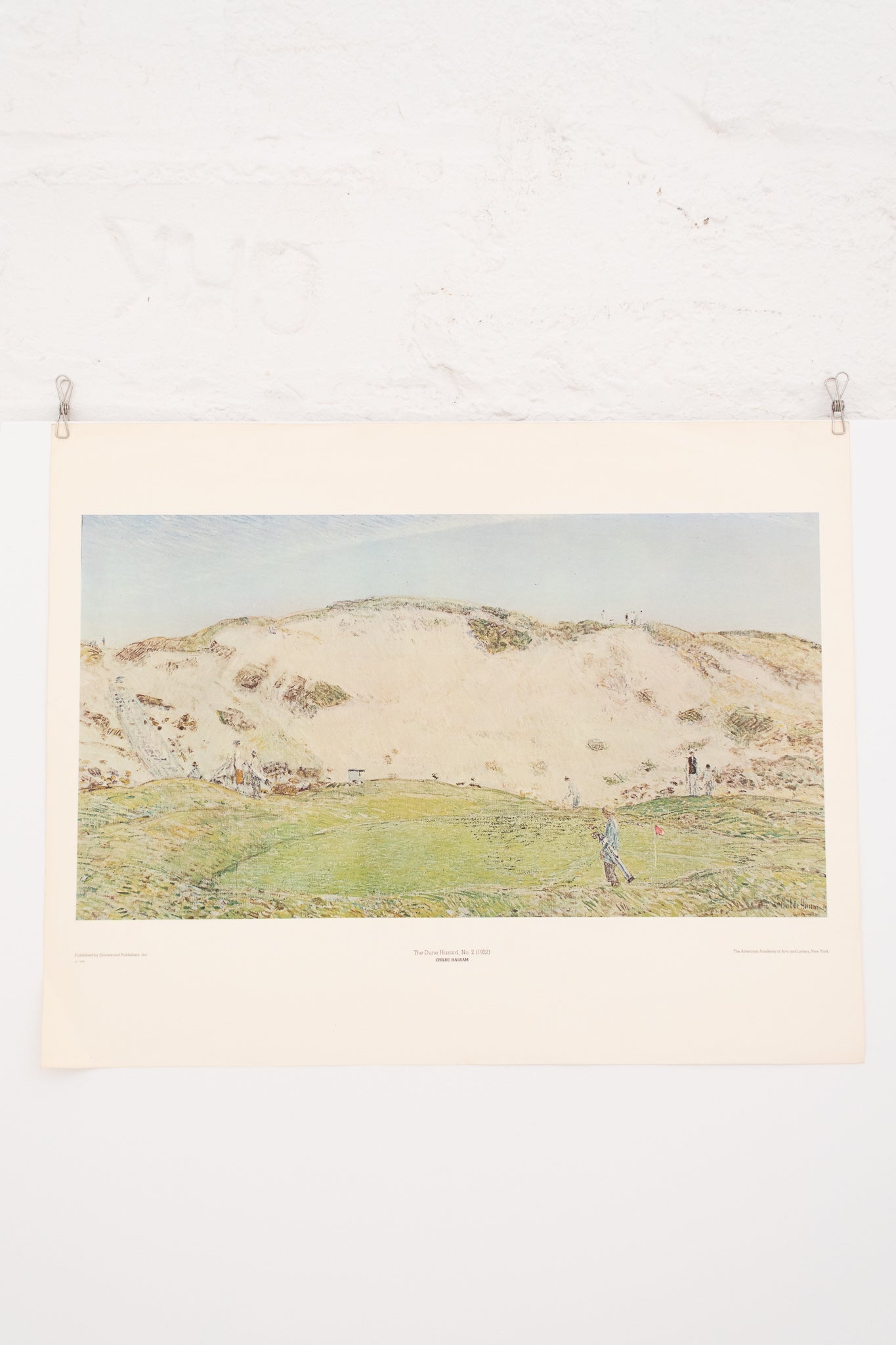 Childe Hassam "The Dune Hazard, No. 2" 1922 Print