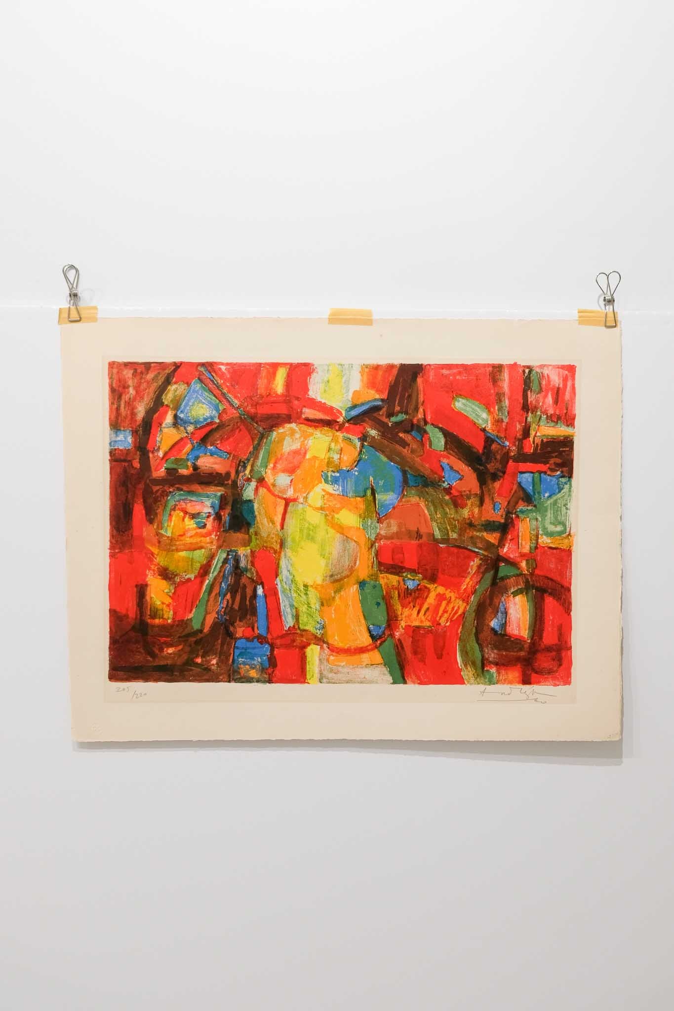 Constantime Andrews Abstract Signed Print