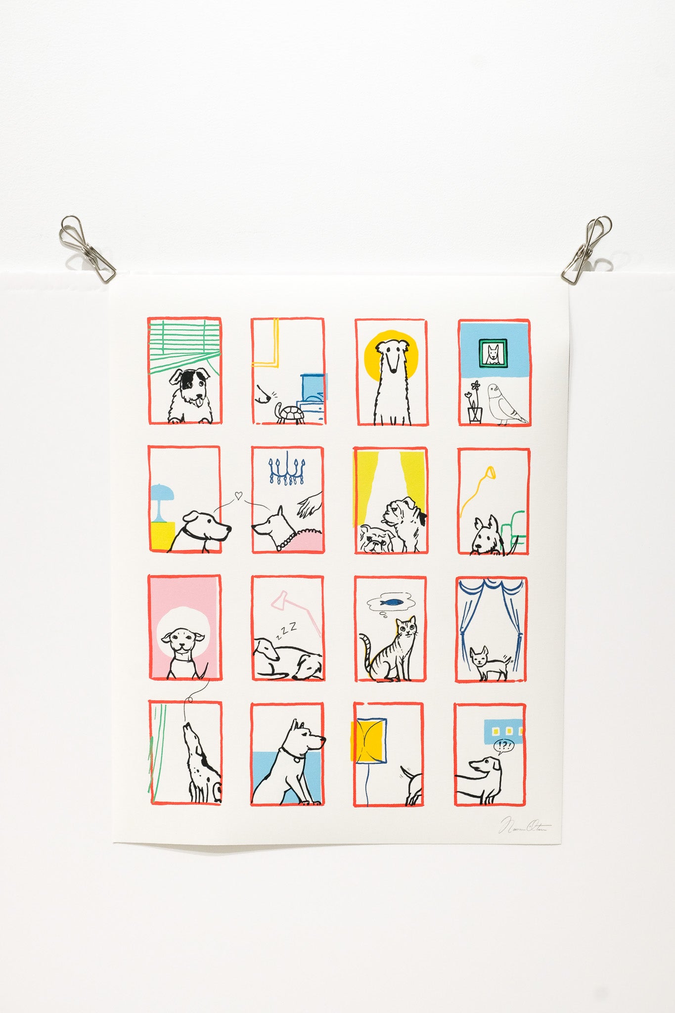 Naomi Otsu "Furry Neighbors"