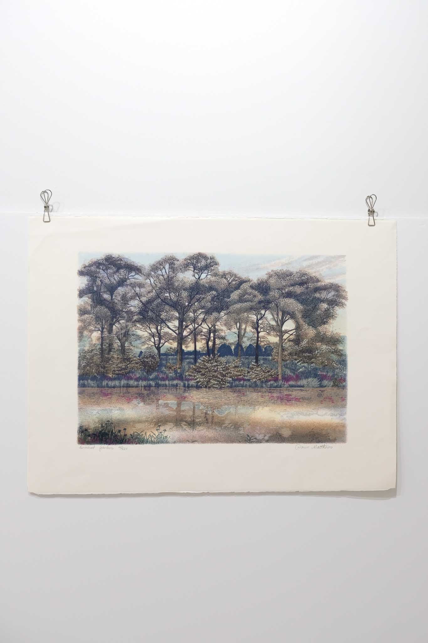 Dawn Matthews Signed Lithograph Print