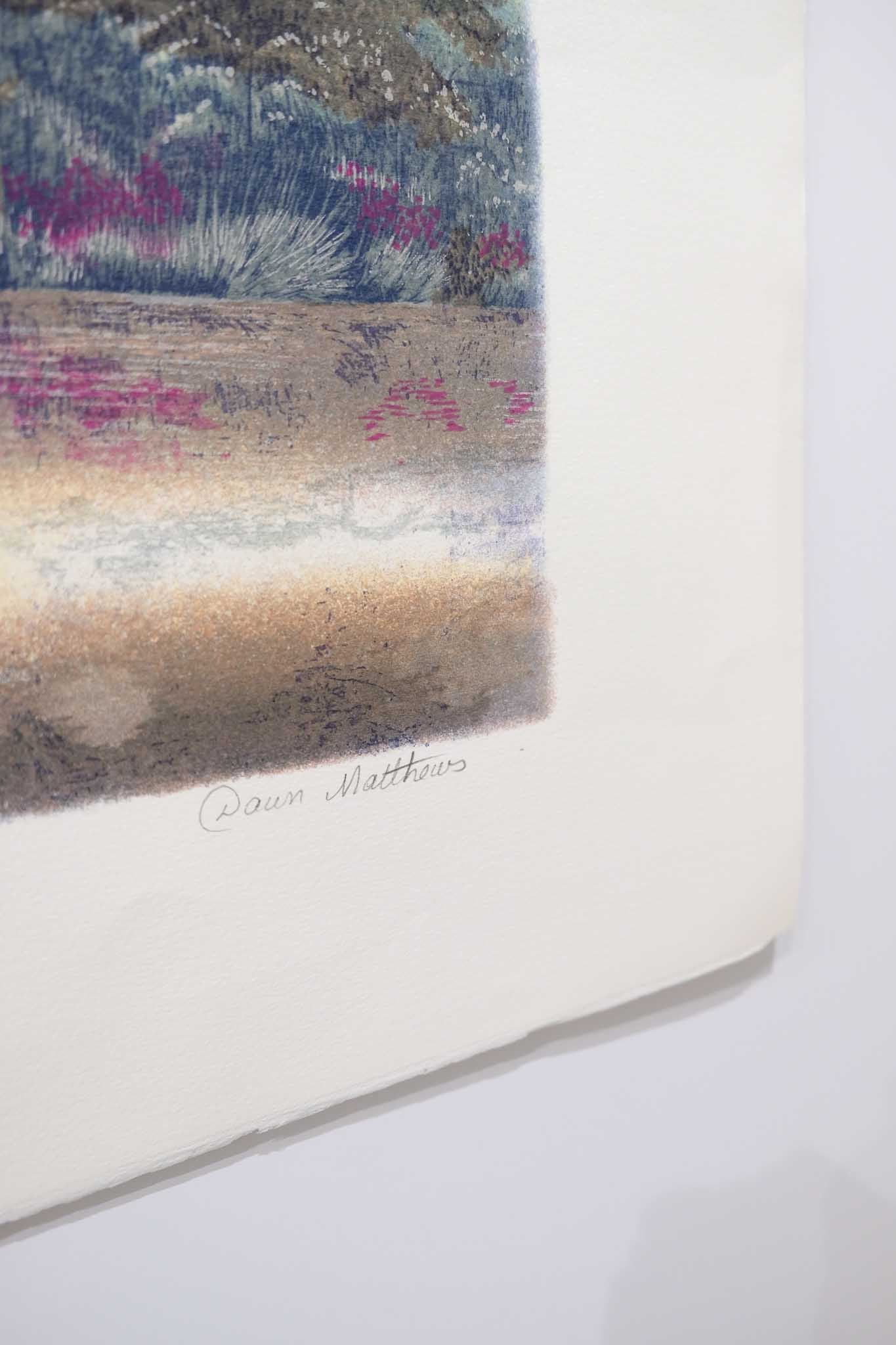 Dawn Matthews Signed Lithograph Print