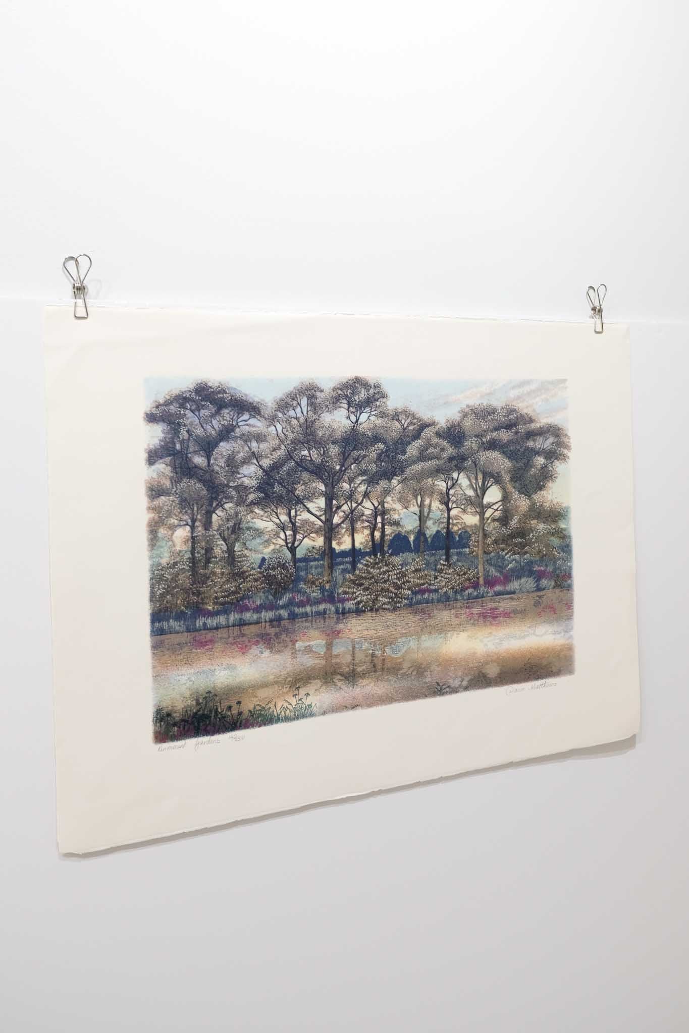 Dawn Matthews Signed Lithograph Print