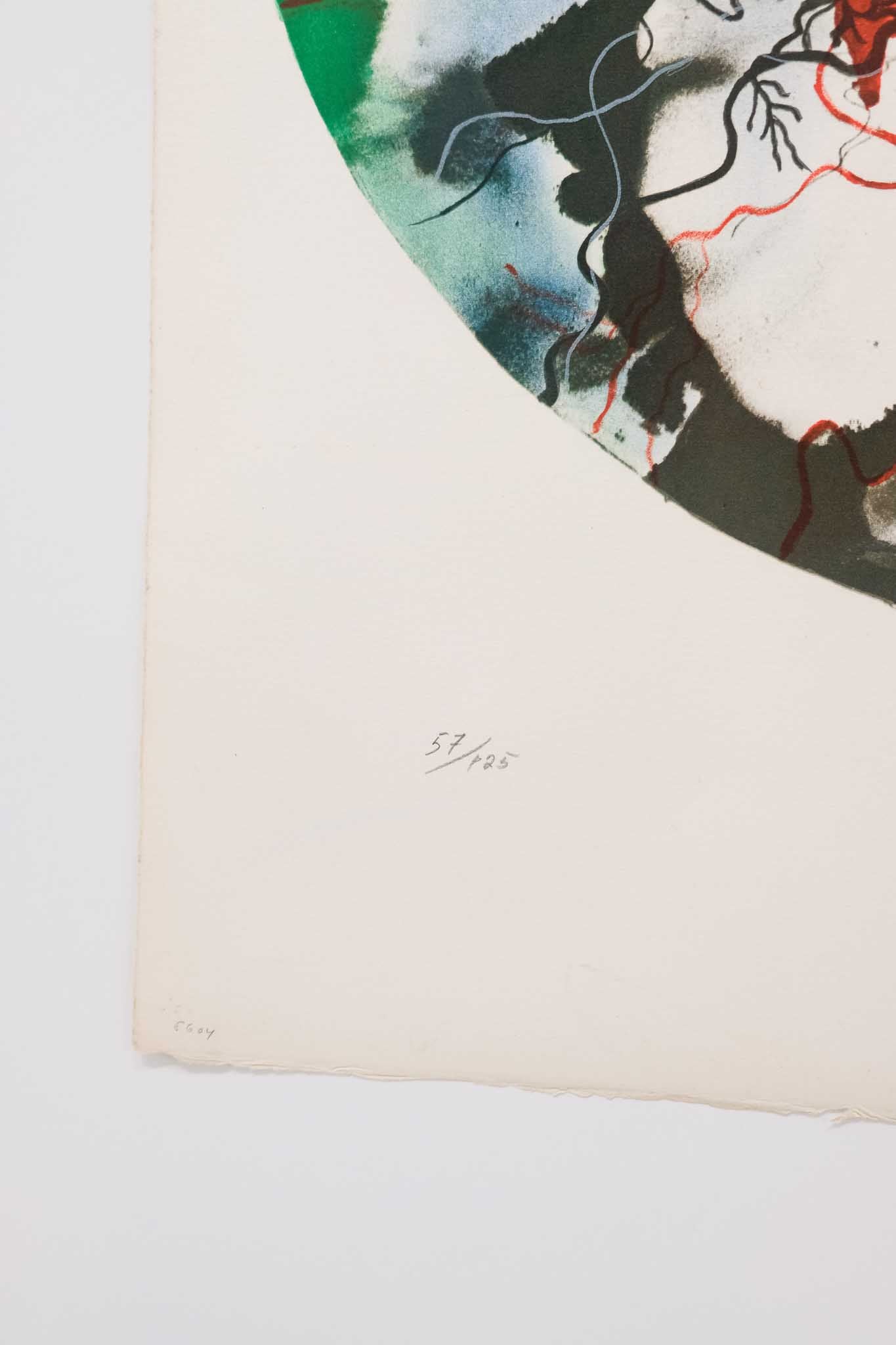 Don Fink 1973 Lithograph Print