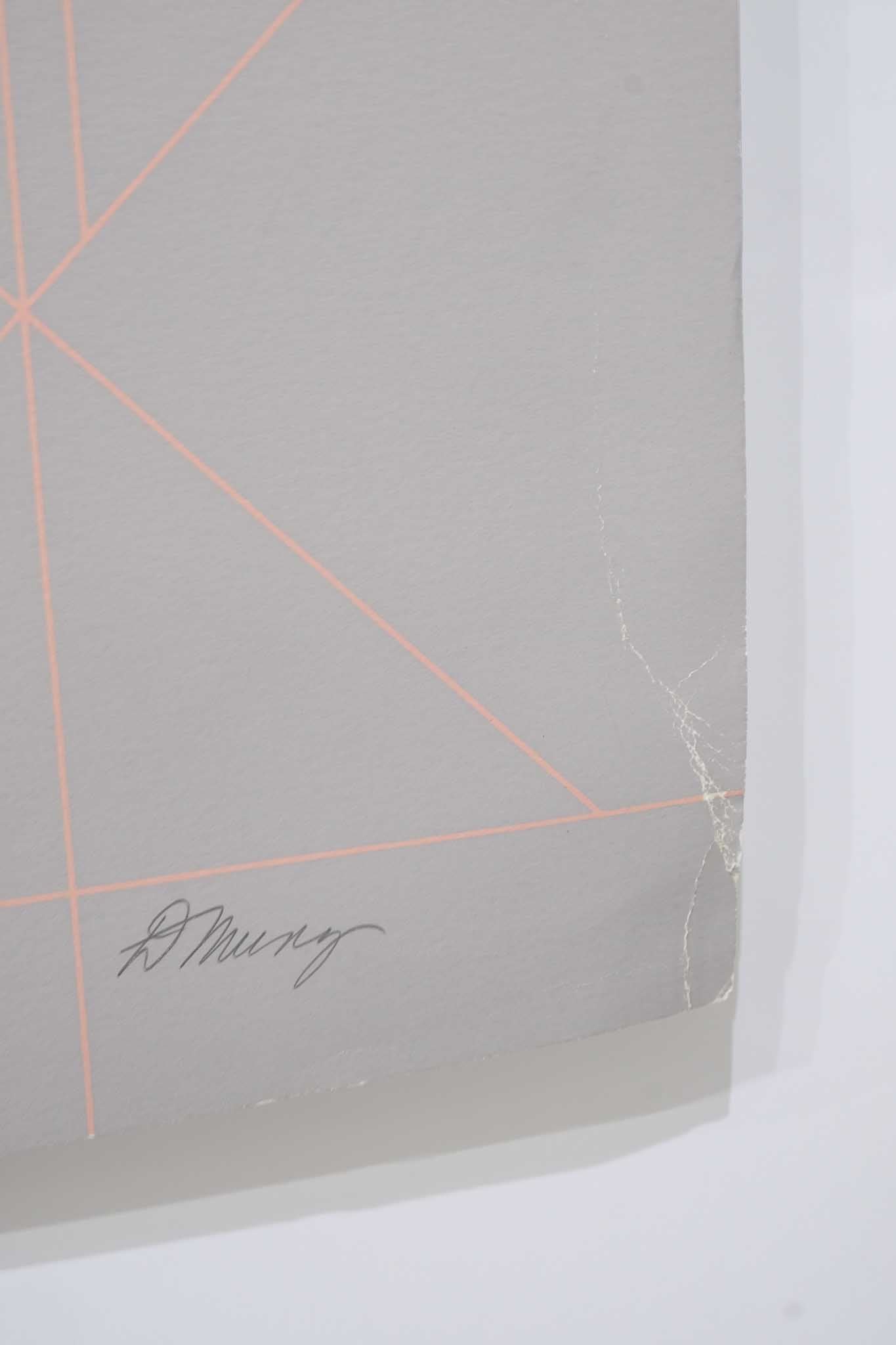 Don Munz Serigraph Signed Print