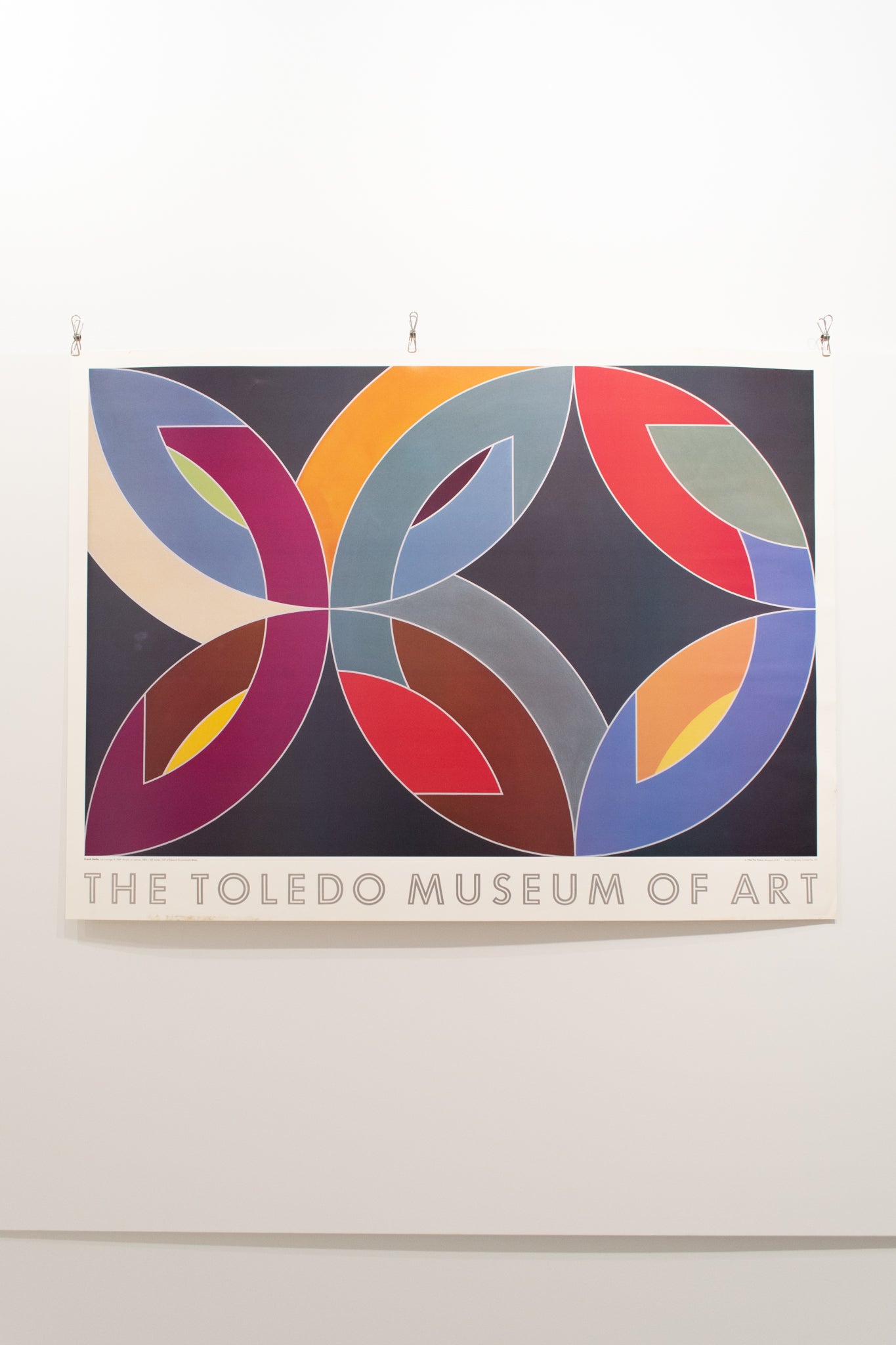 Frank Stella "Lac Laronge IV" 1986 Toledo Museum of Art Print