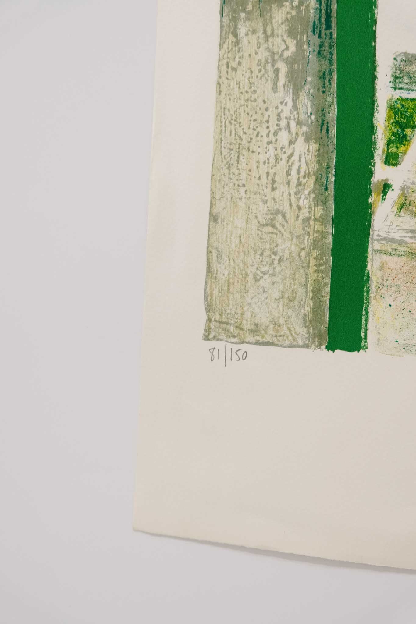 Guy Bardone "Reflets A Bandol" Lithograph Print