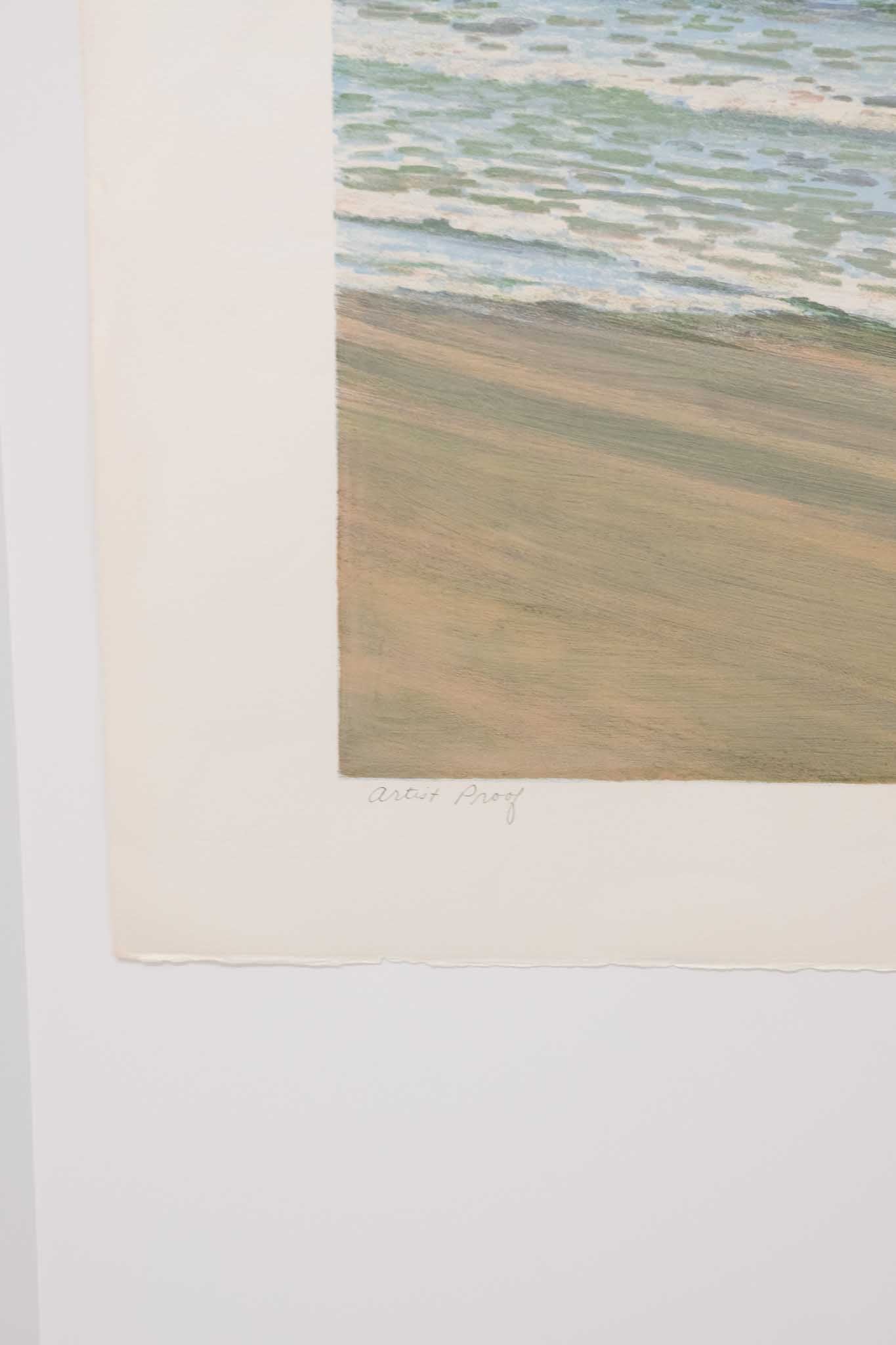 Helen Rundell "Shore" Lithograph Print
