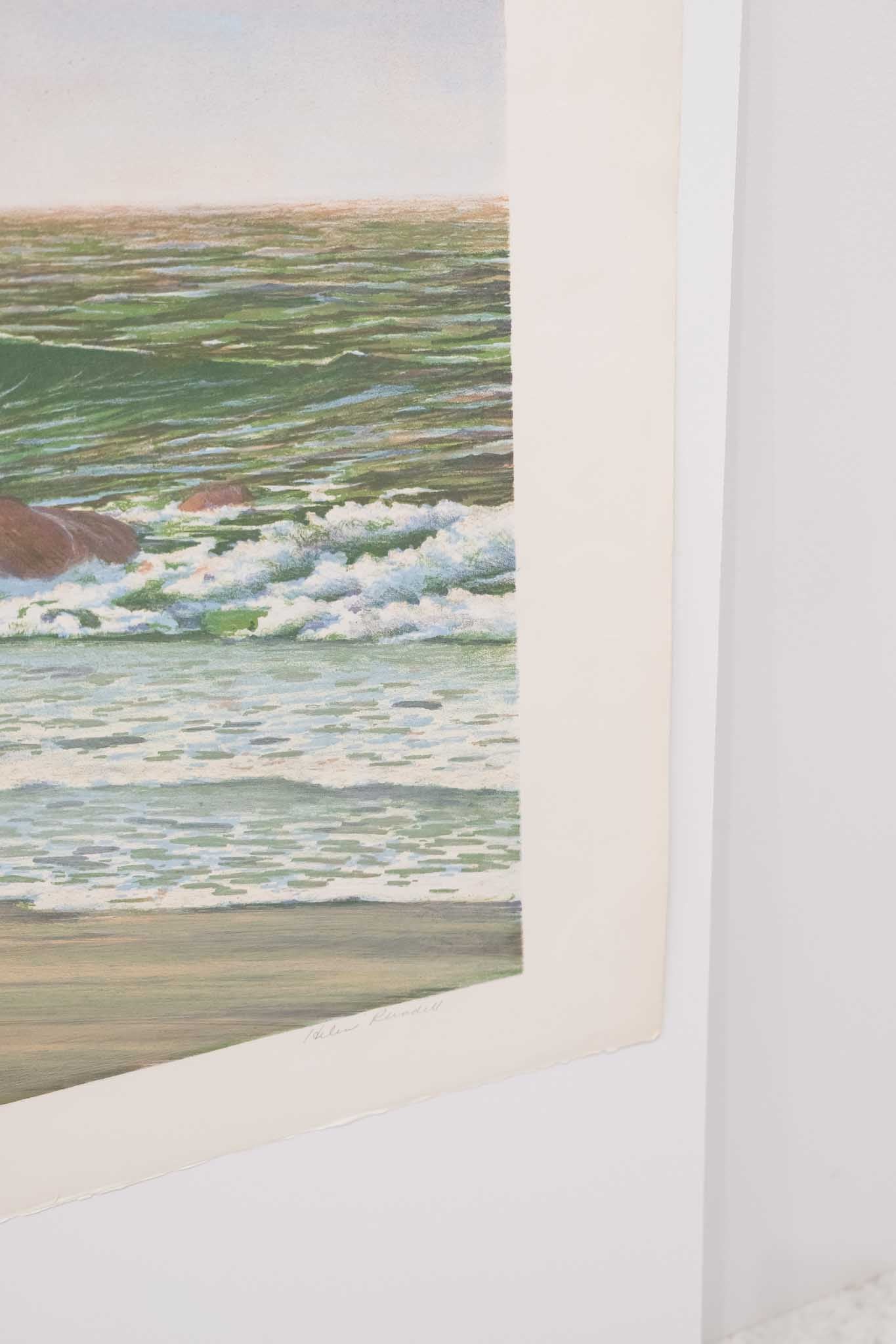 Helen Rundell "Shore" Lithograph Print