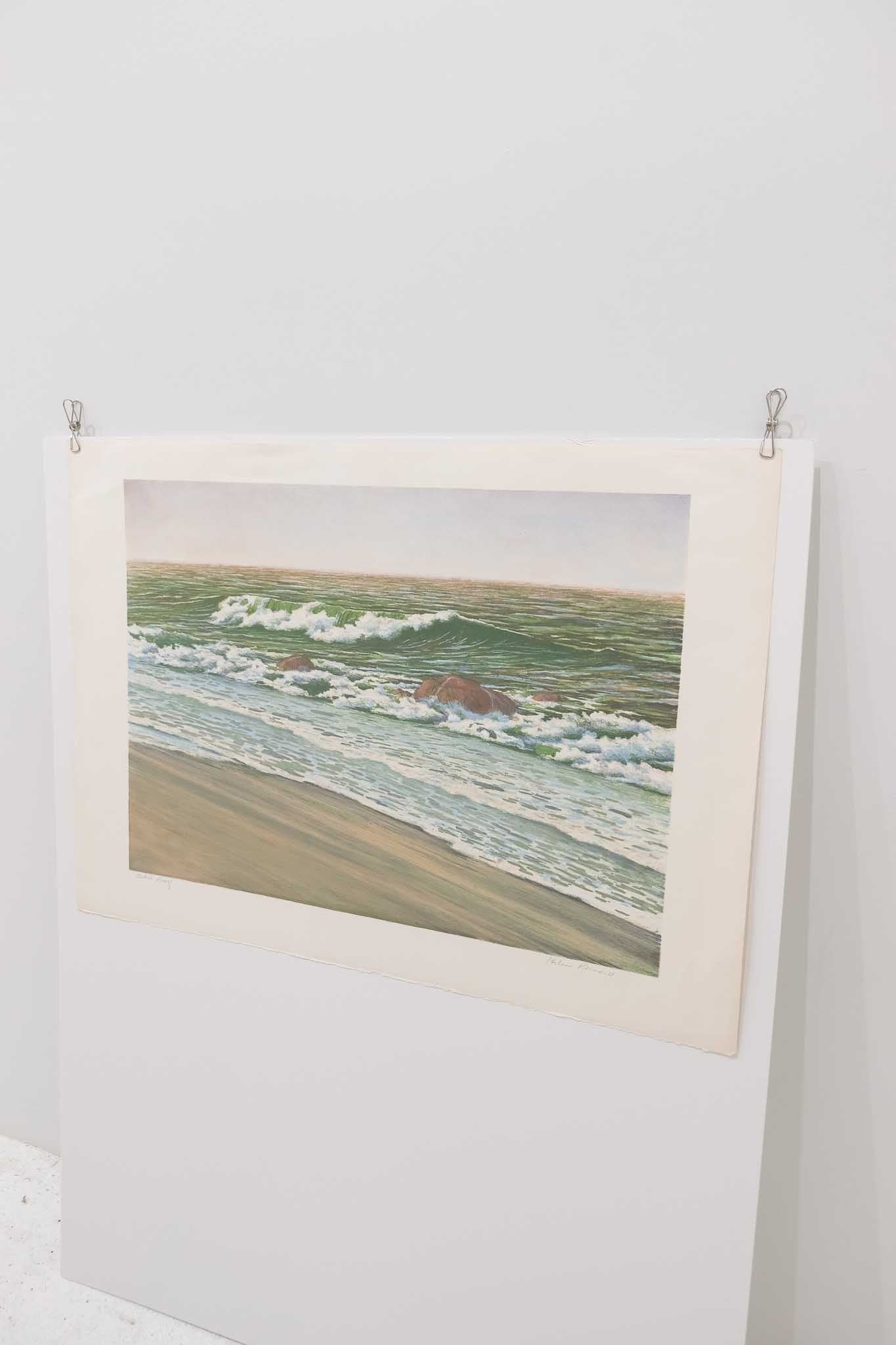 Helen Rundell "Shore" Lithograph Print