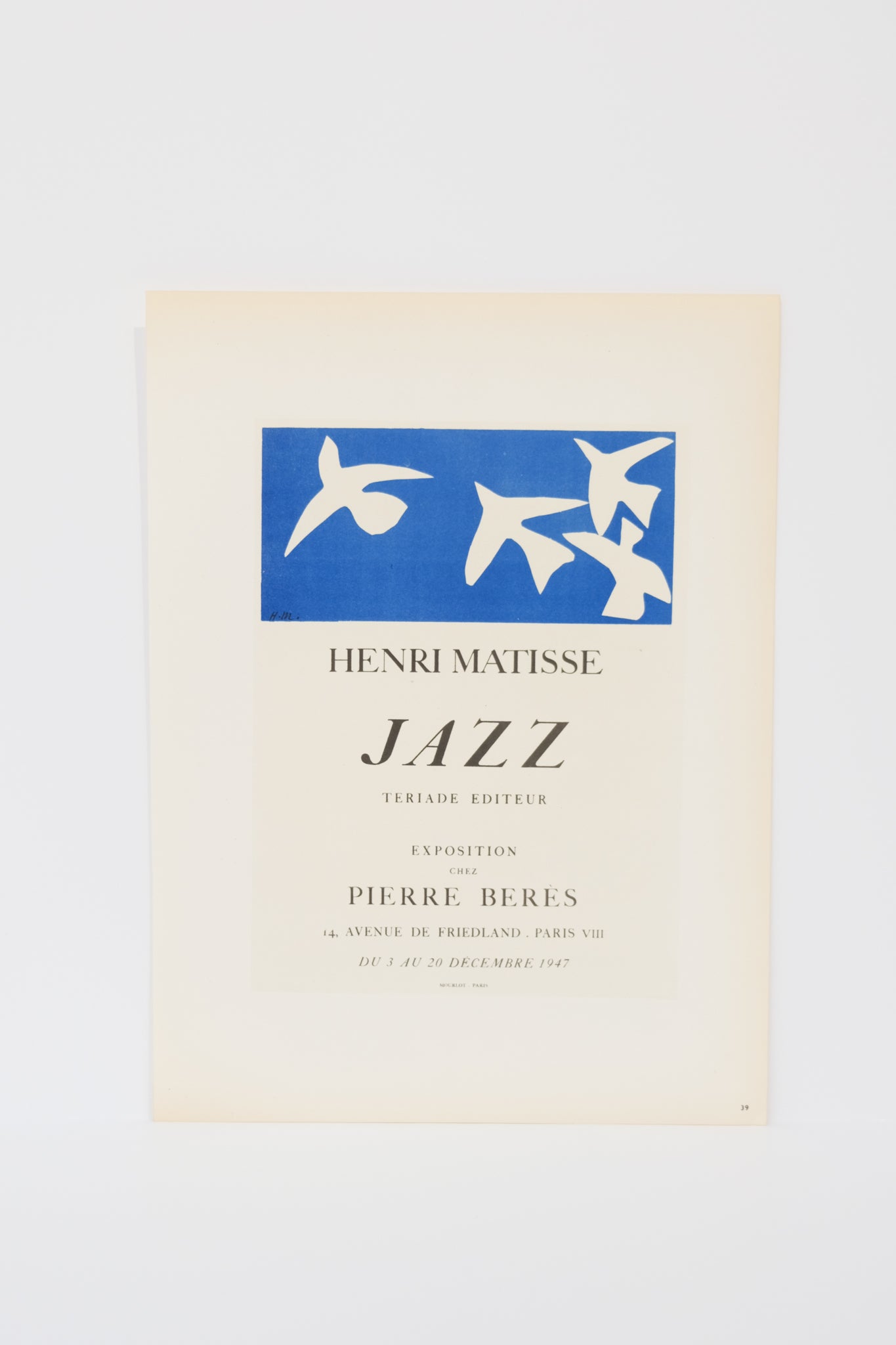 Henri Matisse Jazz Galerie Maeght Page 39