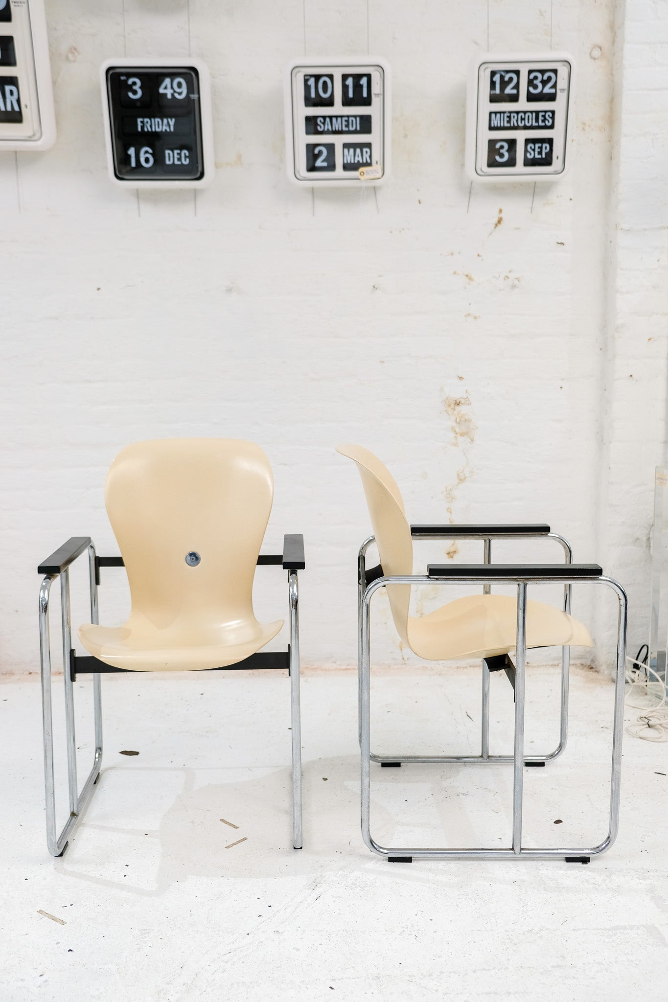 Ion Dining Chairs by Gideon Kramer for Space Needle