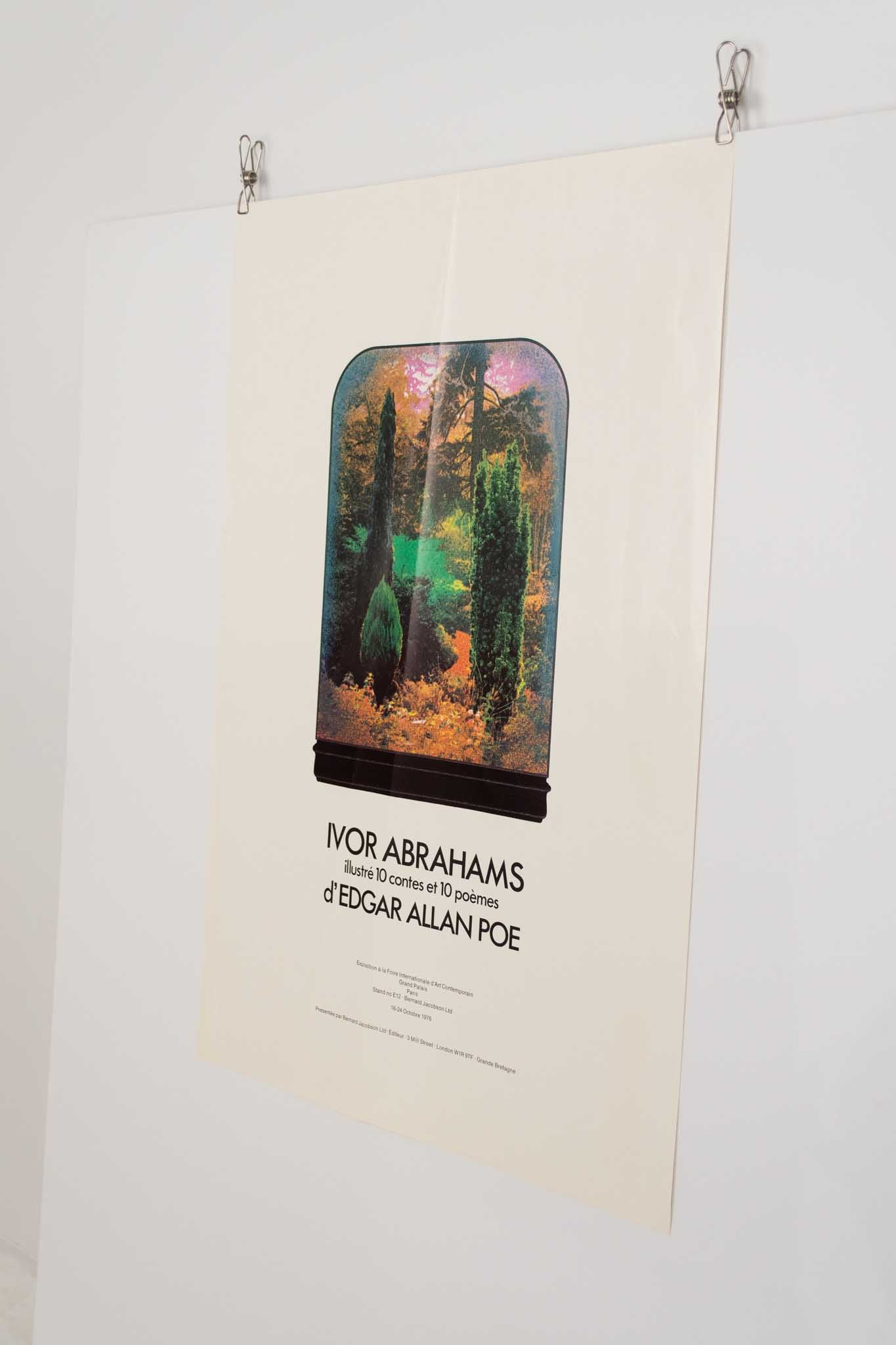 Ivor Abrahams "Illustrates 10 Stories and 10 Poems by Edgar Allen Poe" Print