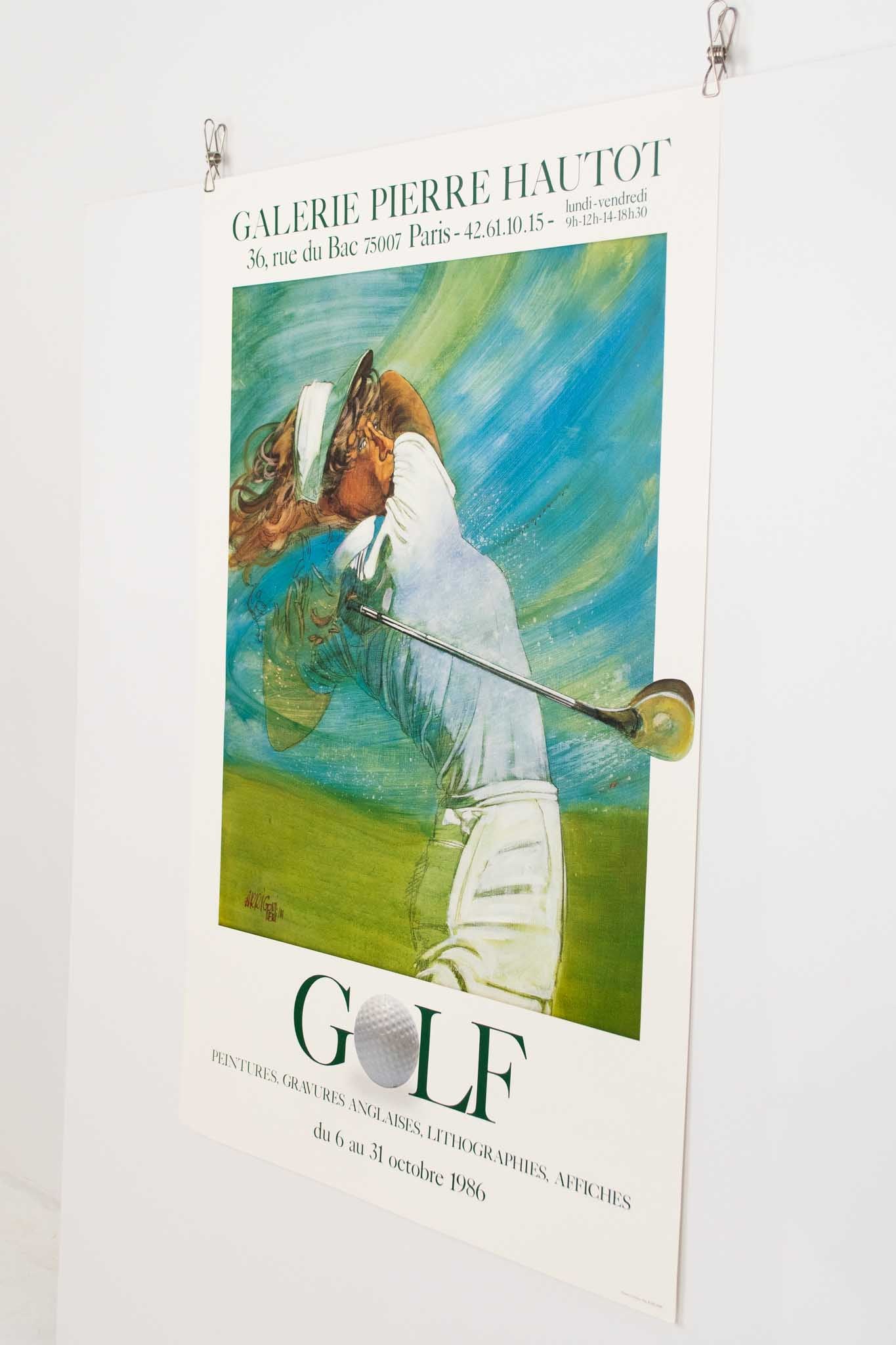 Jean-François Arrigoni-Neri "Golf" Print