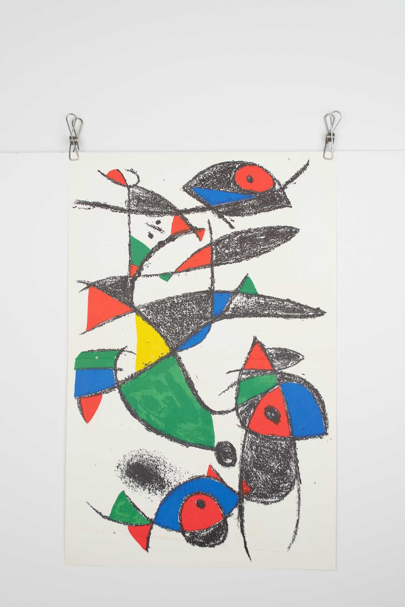 Joan Miro "Miró Lithographs IX" Print