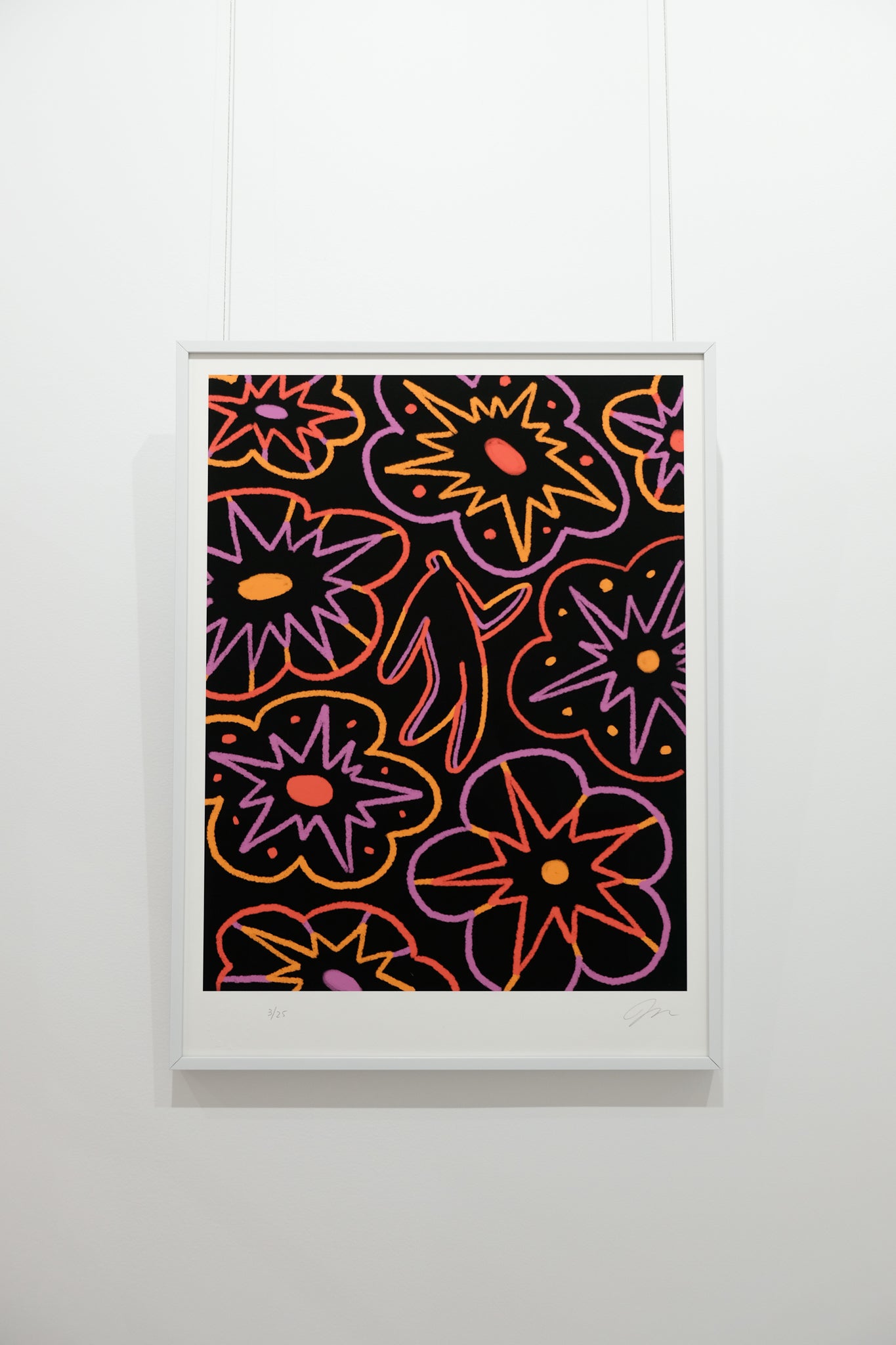 Jocelyn Tsaih "A Fence of Flowers" Print