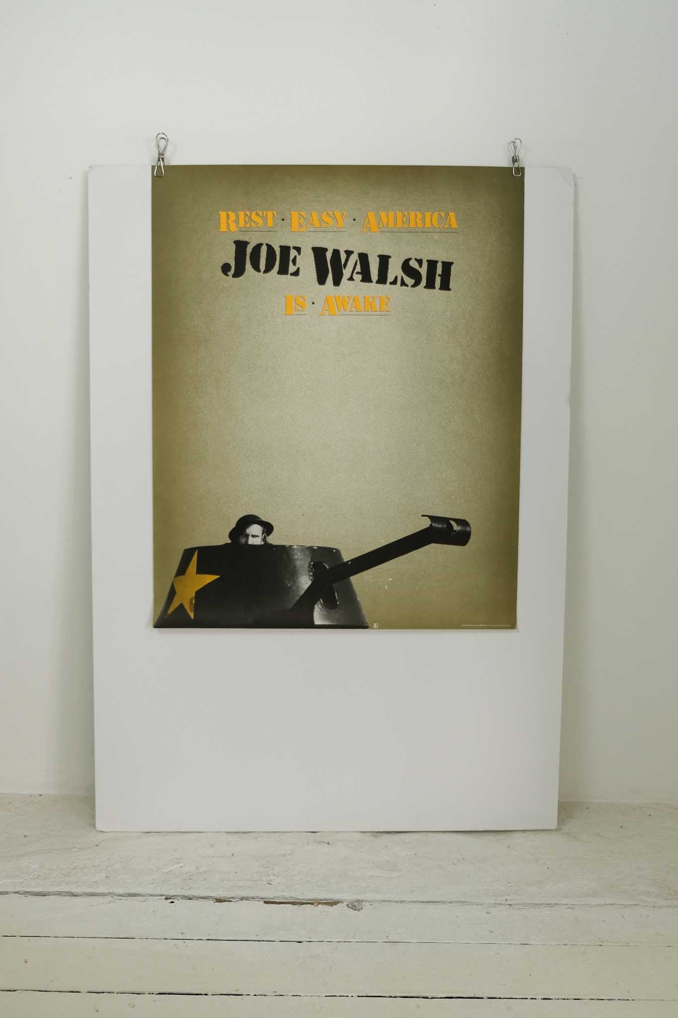Joe Walsh Rest East America Is Awake Print