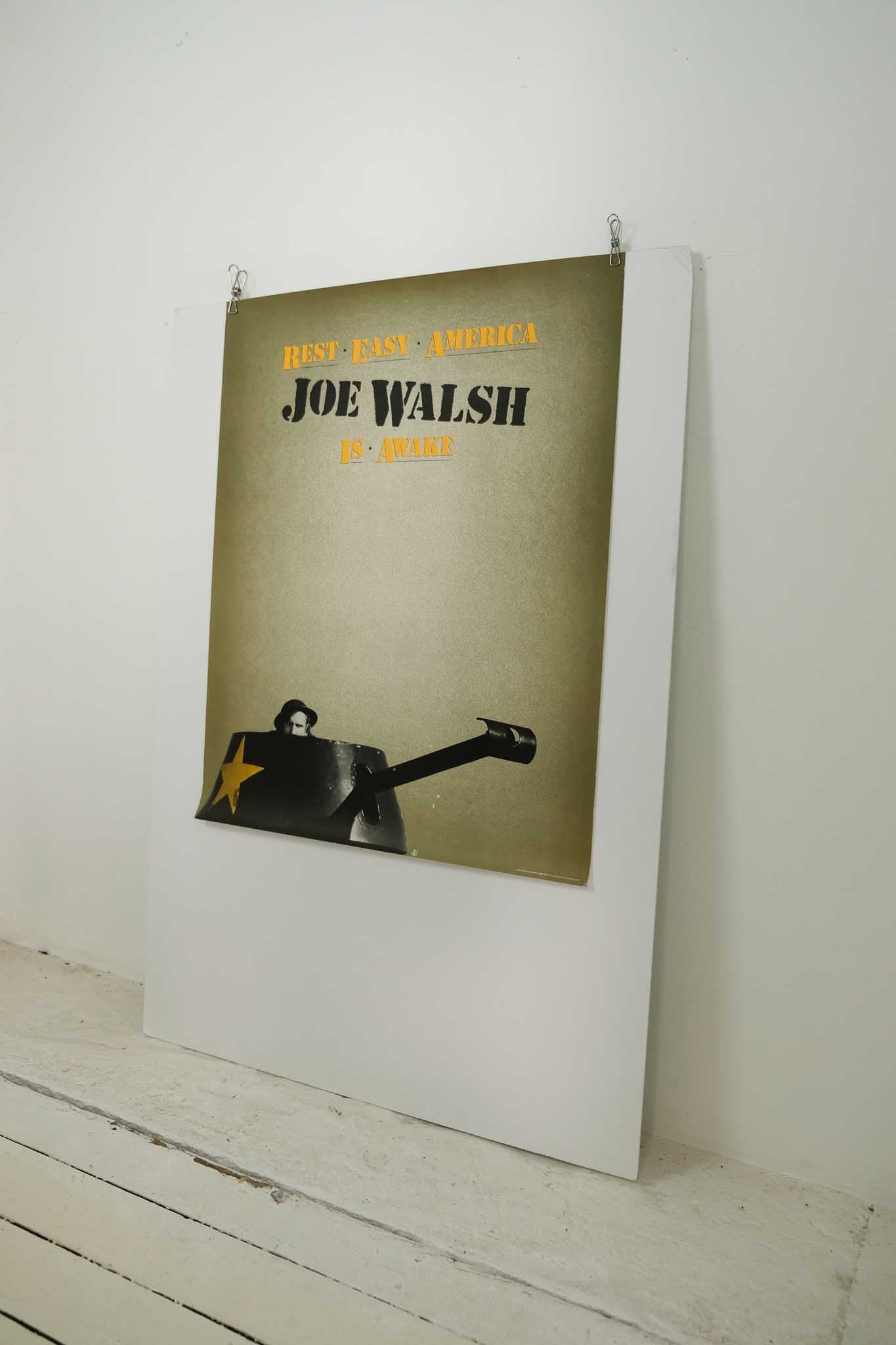 Joe Walsh Rest East America Is Awake Print