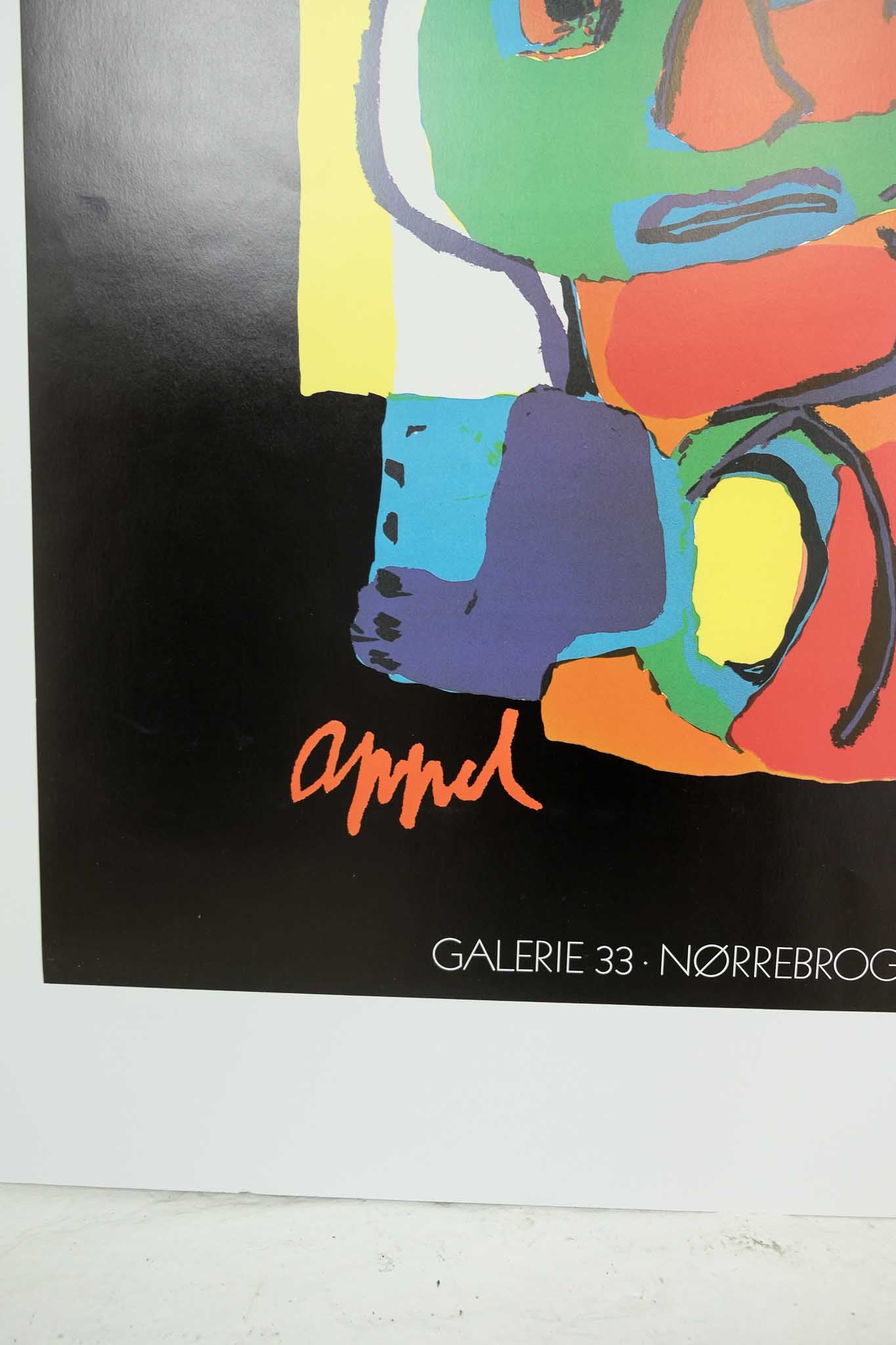 Karel Appel 1986 Galerie 33 Print