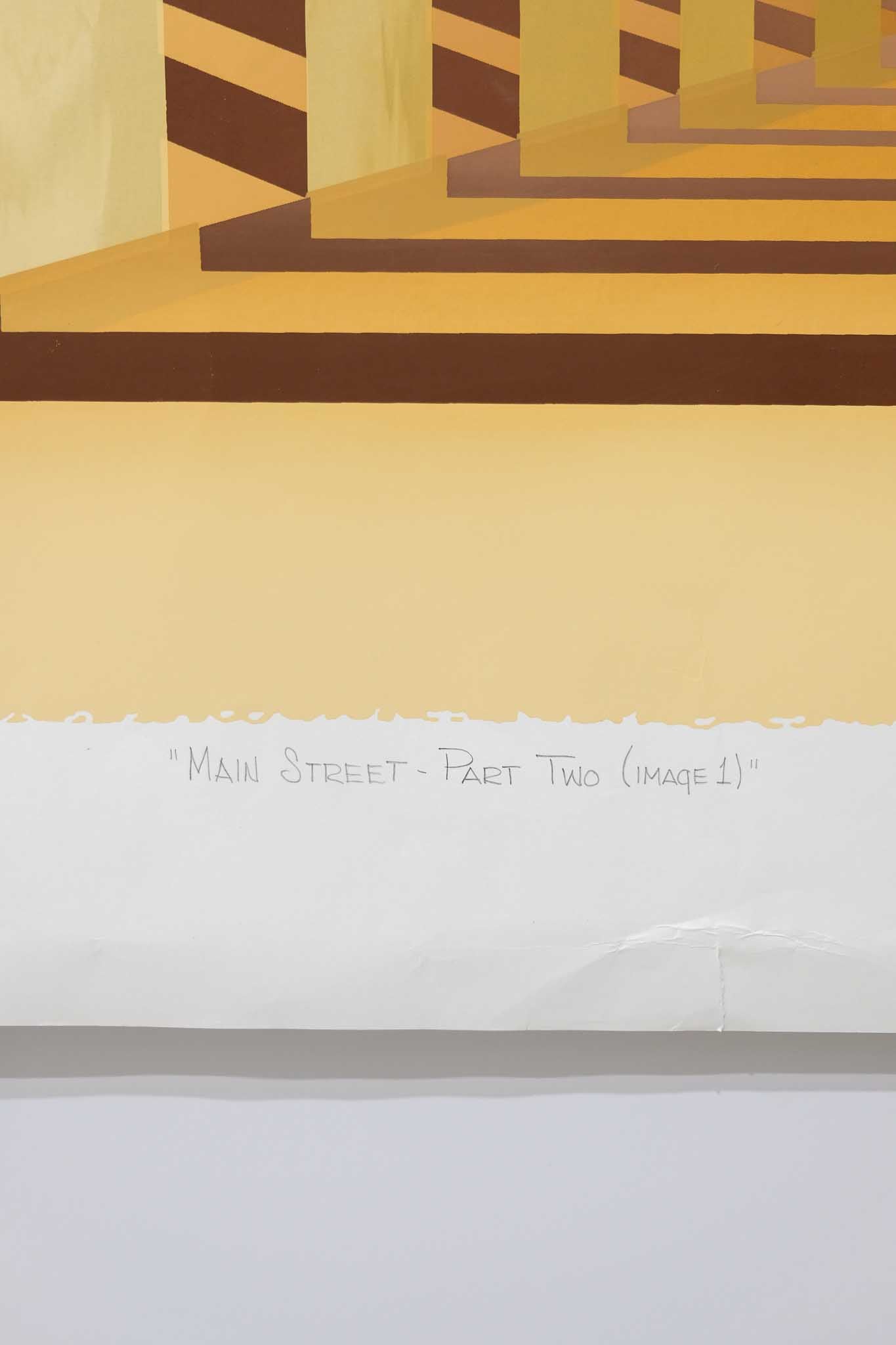 Larry Kirkwood 1976 "Main Street - Part Two" Print