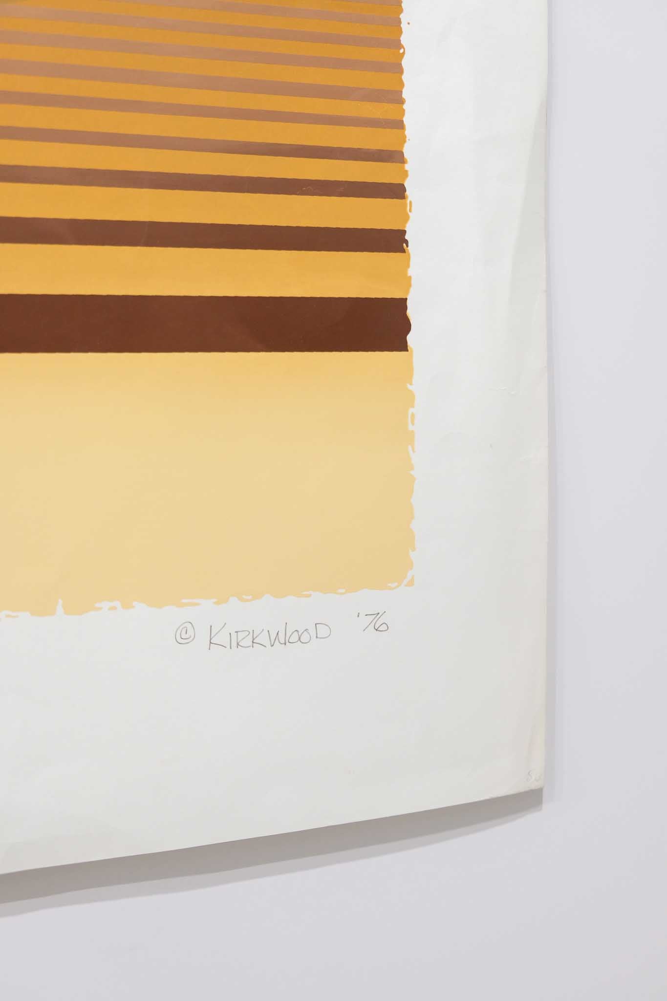 Larry Kirkwood 1976 "Main Street - Part Two" Print