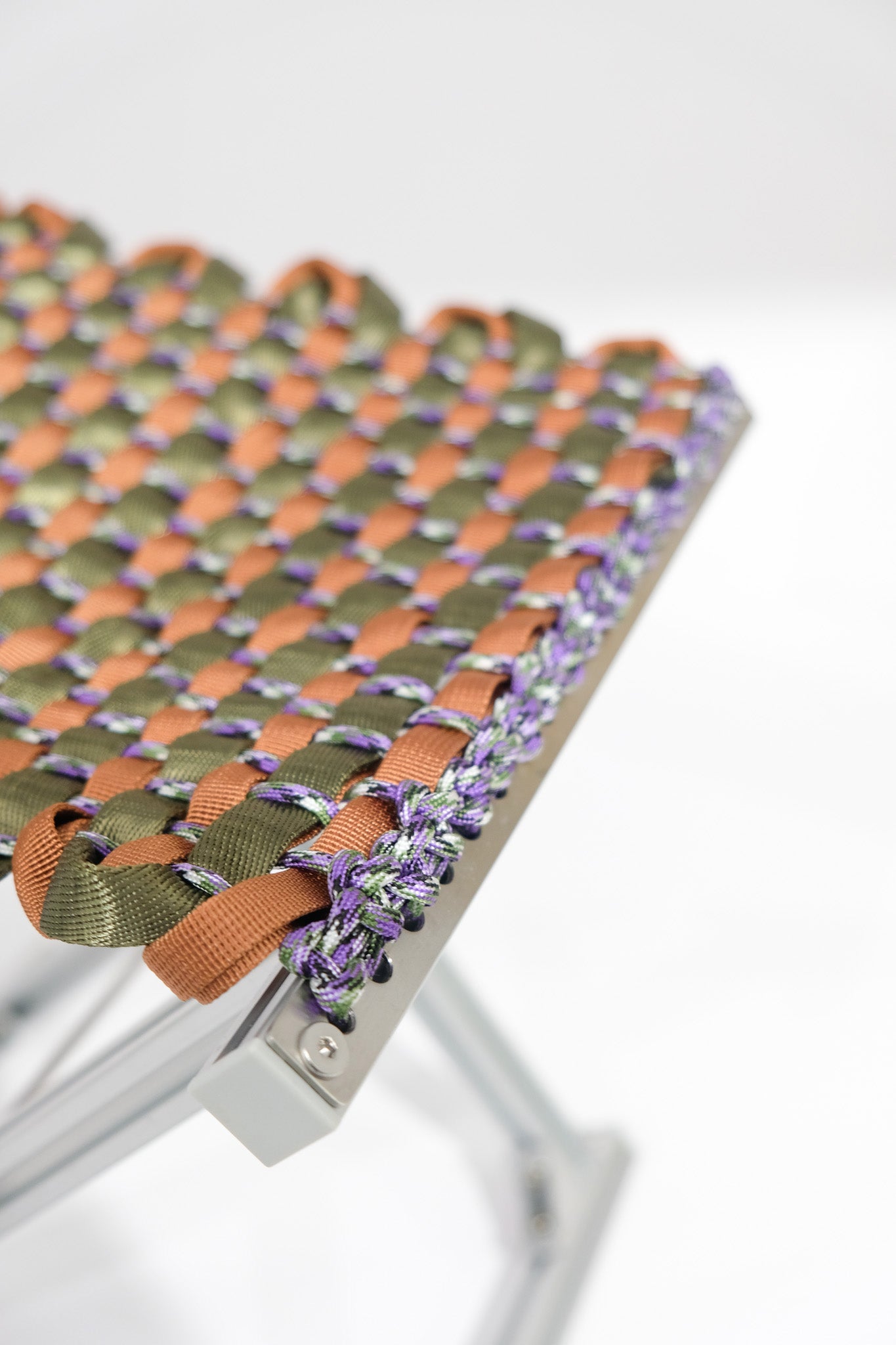 MAZHA Stool/ Chestnut + Forest