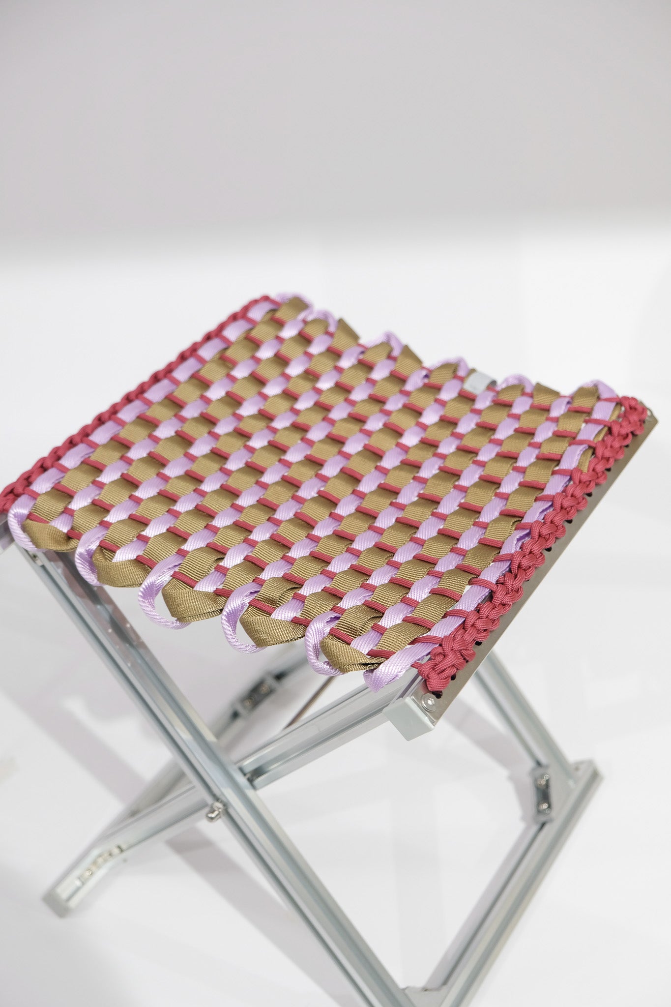 MAZHA Stool/ Plum + Lavender