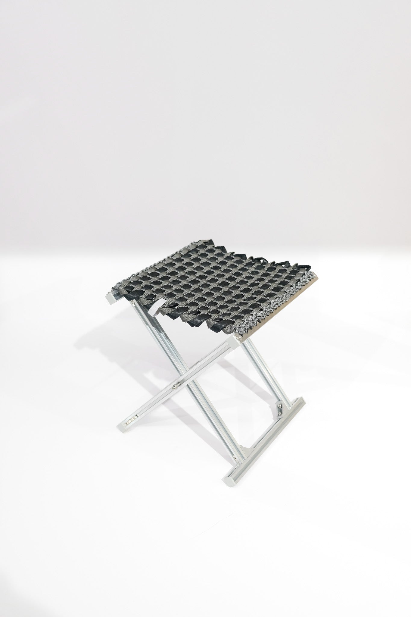 MAZHA Stool/ Slate + Black