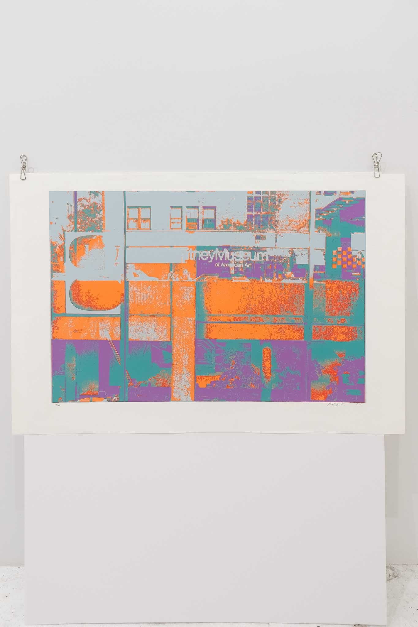 Max Epstein Whitney Screenprint