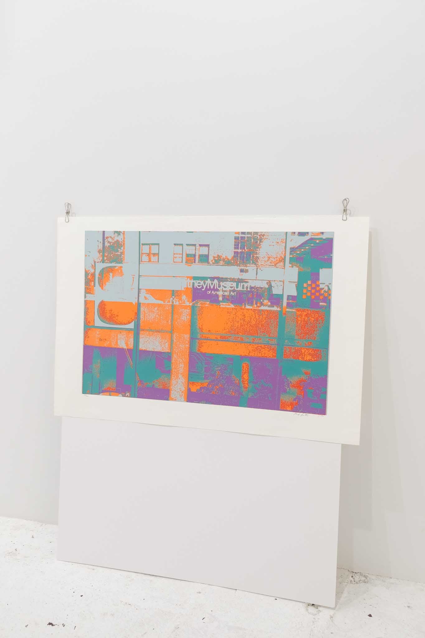 Max Epstein Whitney Screenprint