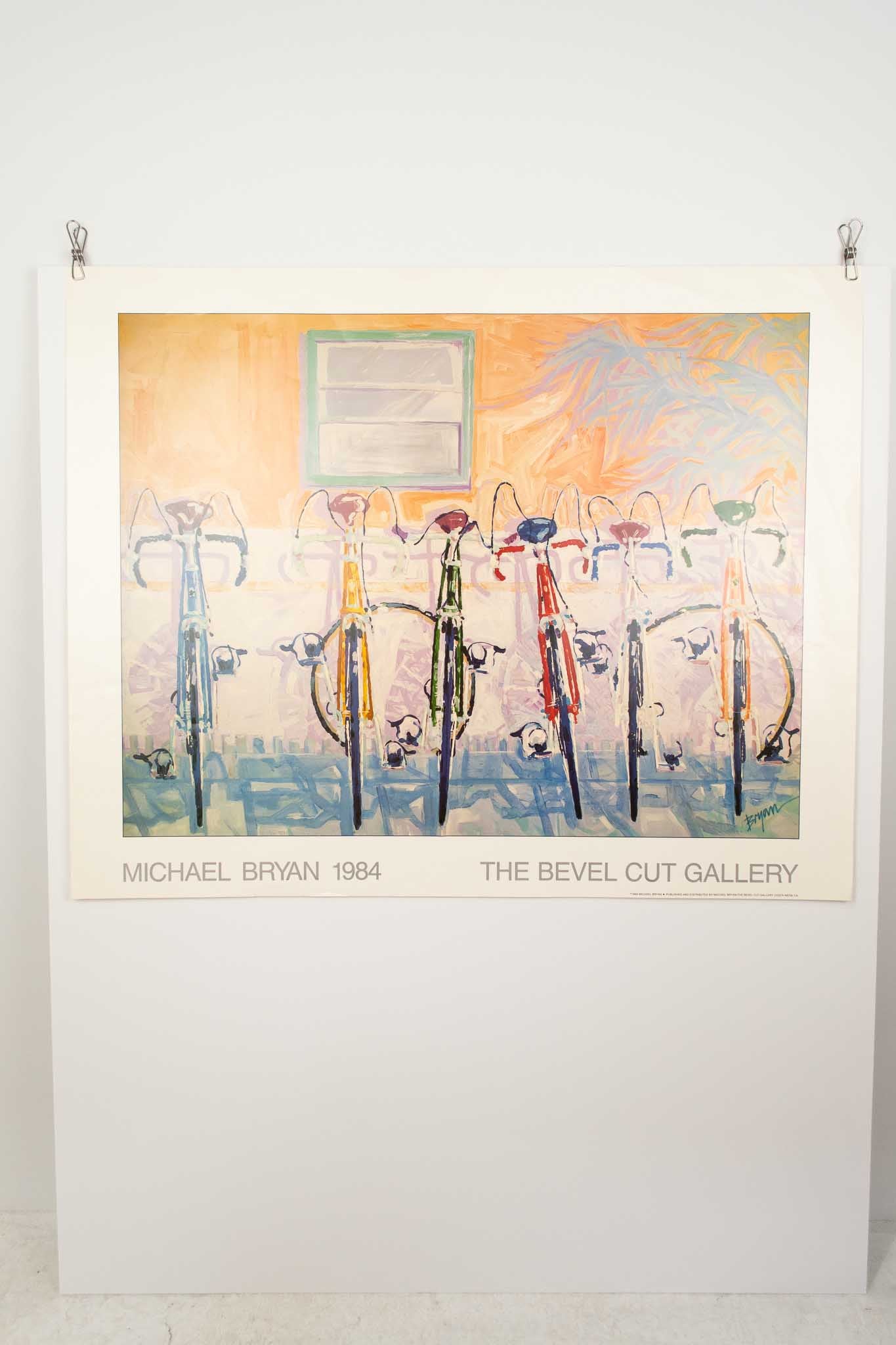 Michael Bryan 1984 "The Bevel Cut Gallery" Print