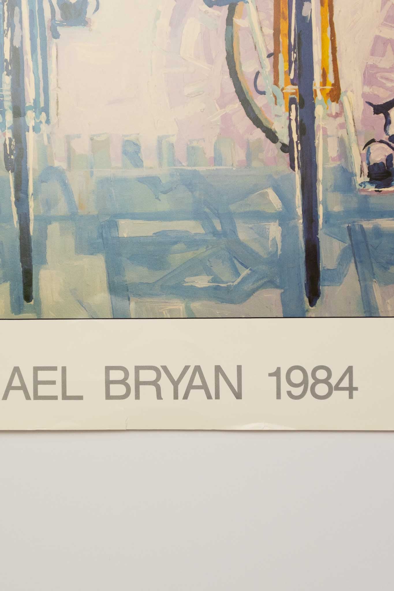 Michael Bryan 1984 "The Bevel Cut Gallery" Print