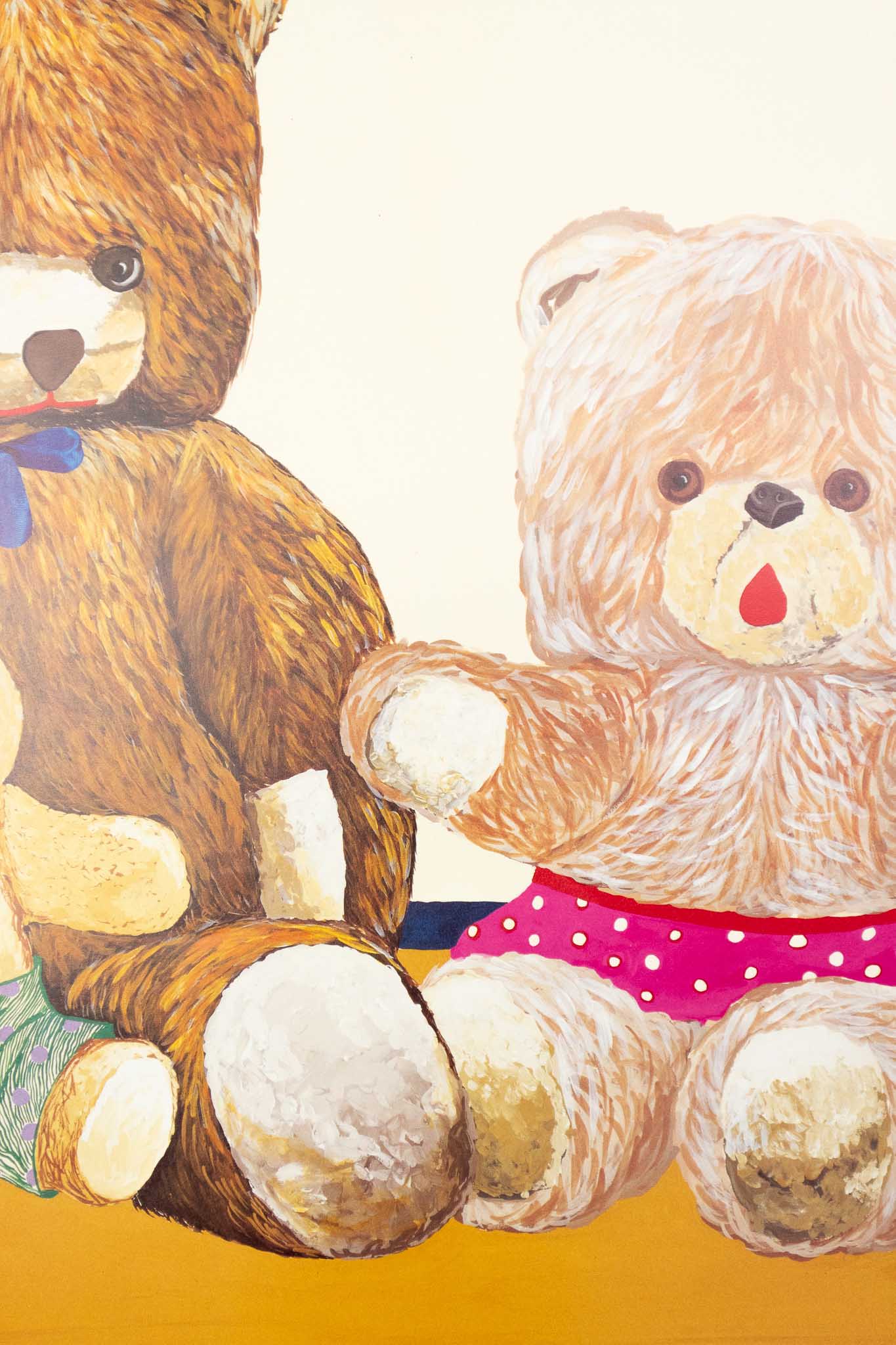 Michal "Mr. and Mrs. Teddy and Baby Bear" Print