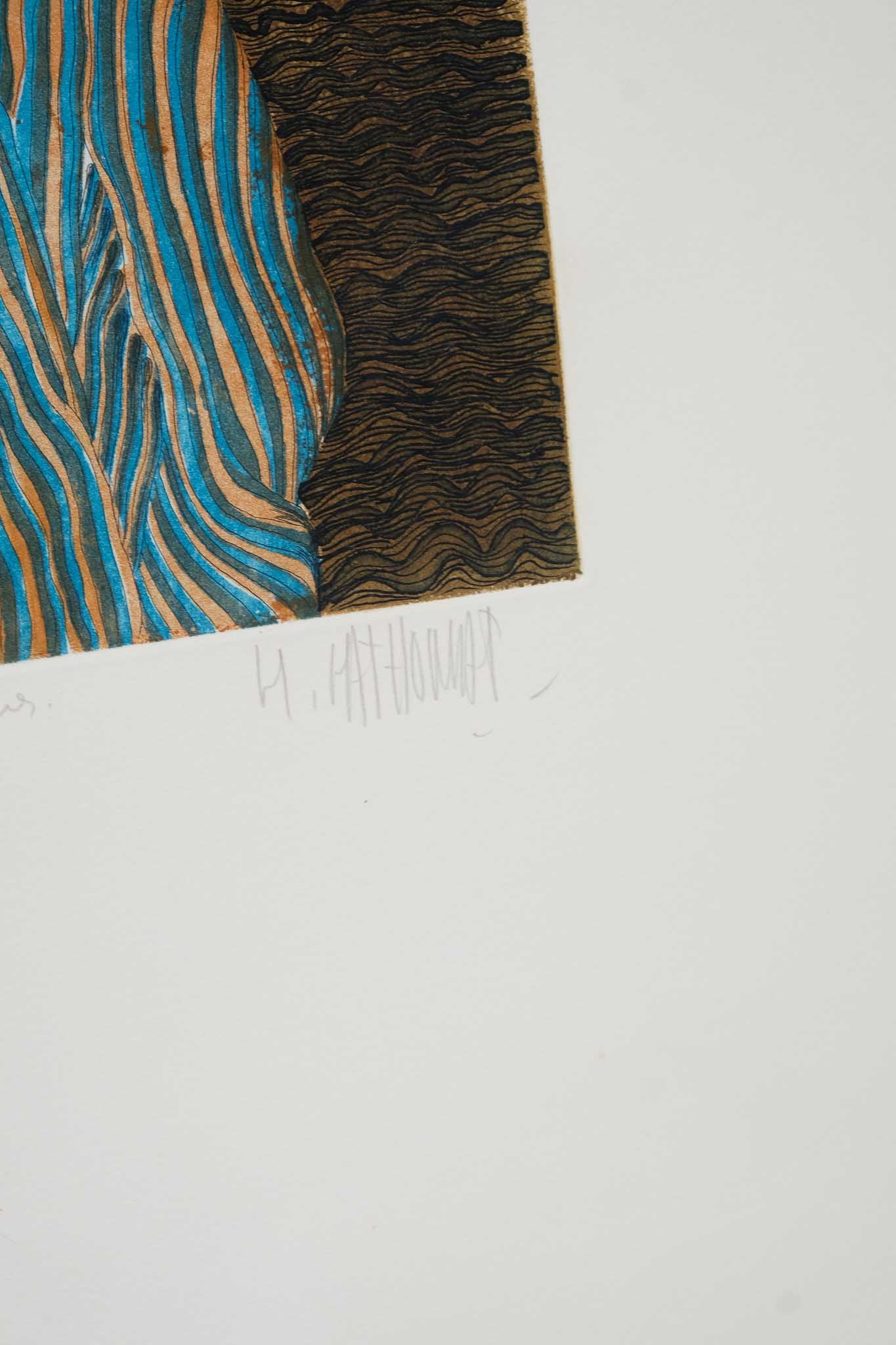 Michel Mathonnat Signed Lithograph Print