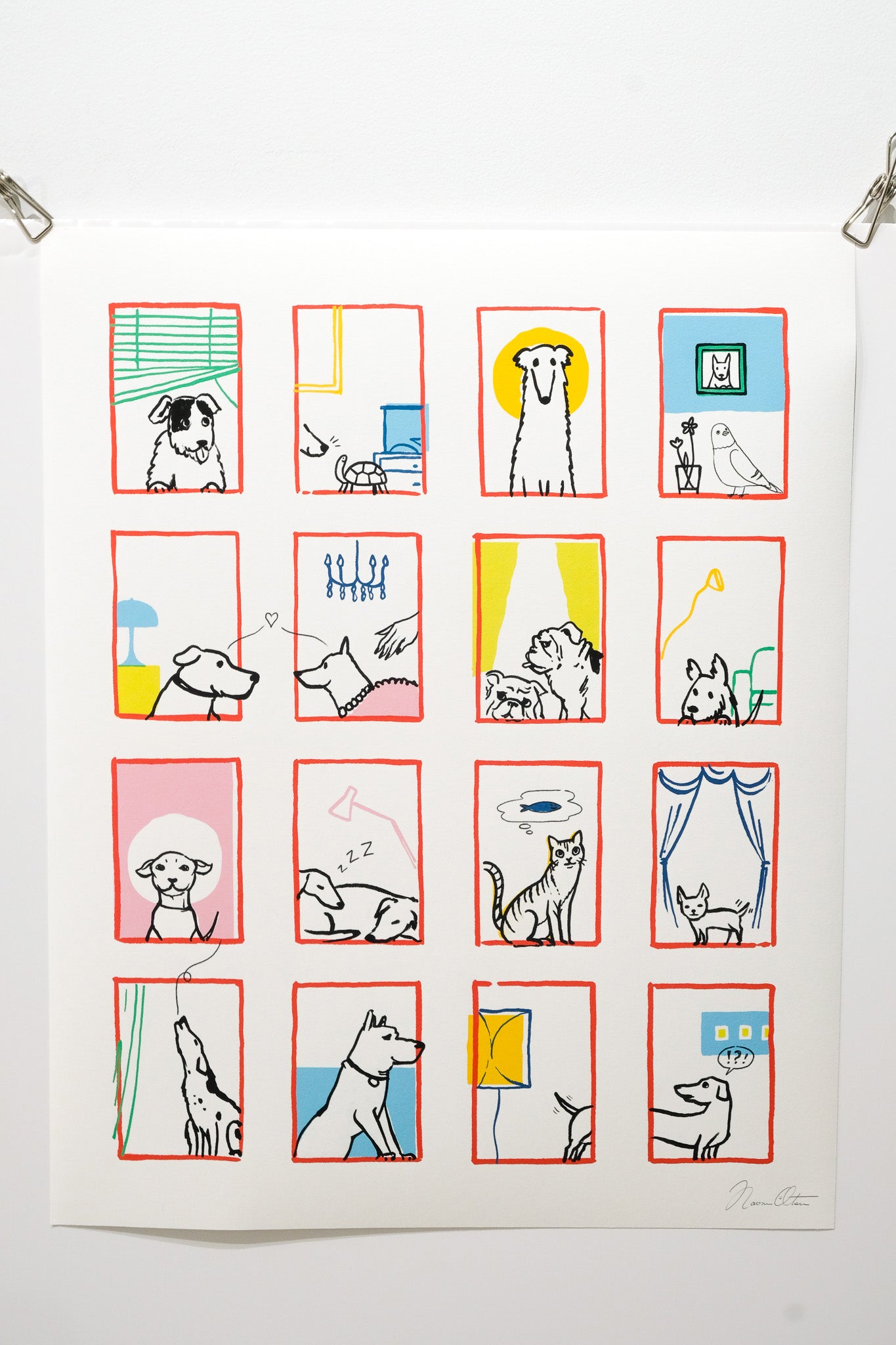 Naomi Otsu "Furry Neighbors"